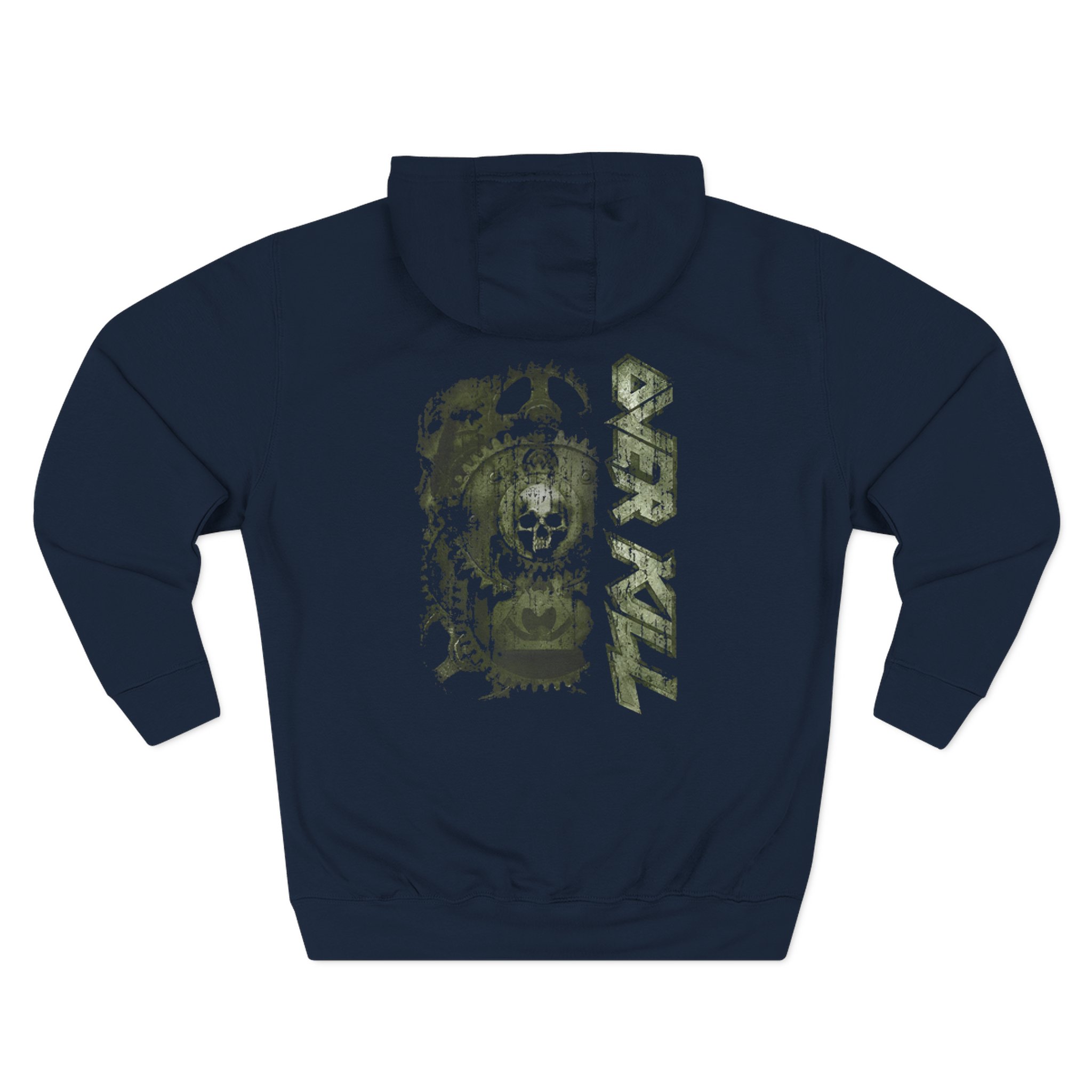 Overkill Faces Three-Panel Fleece Hoodie