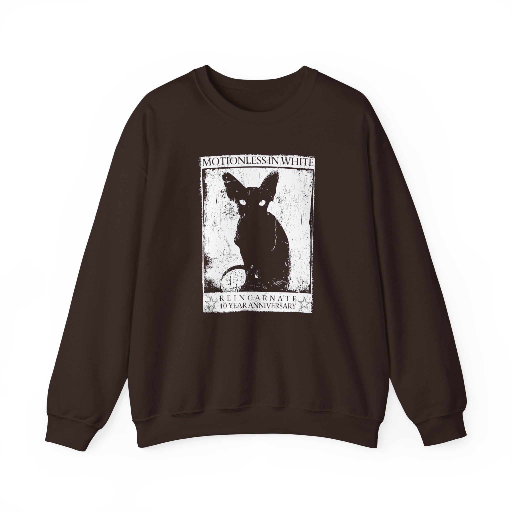 Motionless in White Reincarnate Sphynx Unisex Heavy Blendâ„¢ Crewneck Sweatshirt