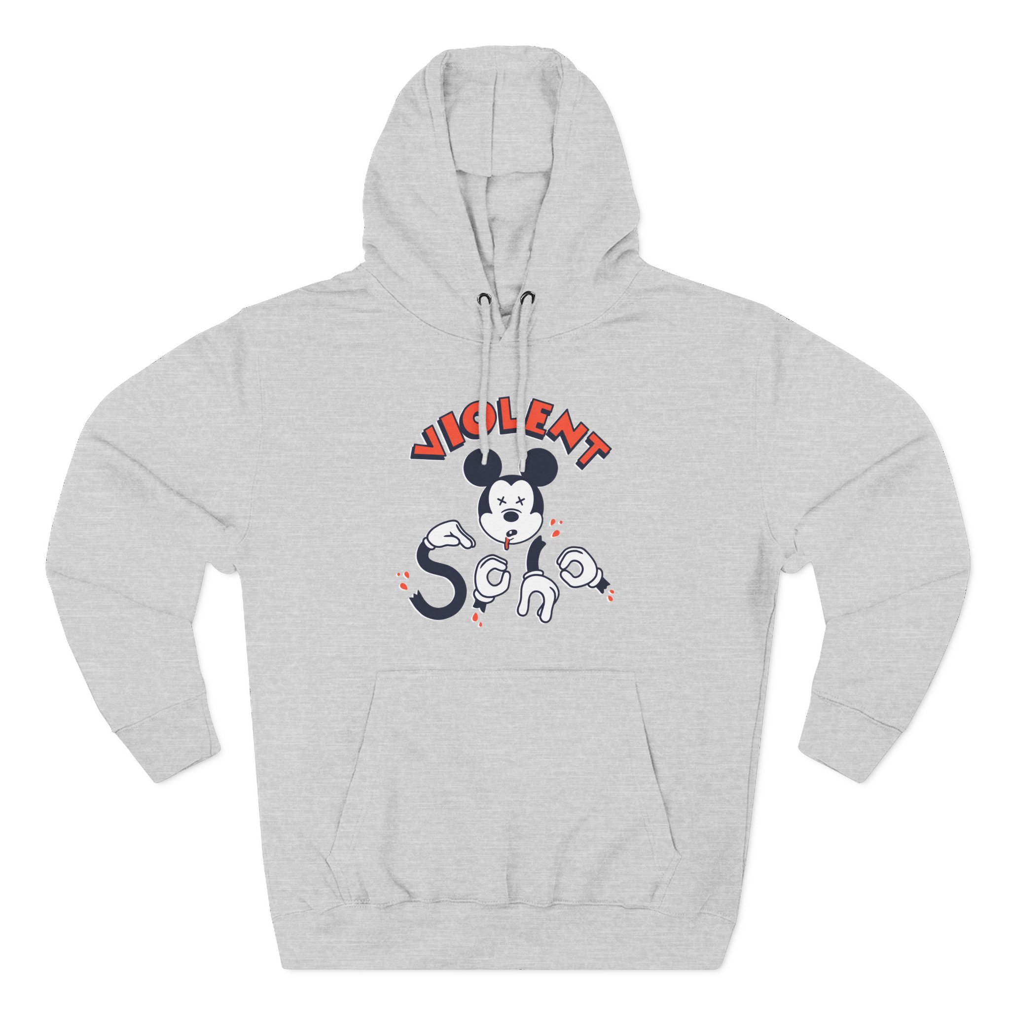 Violent Soho Dead Mouse Three-Panel Fleece Hoodie