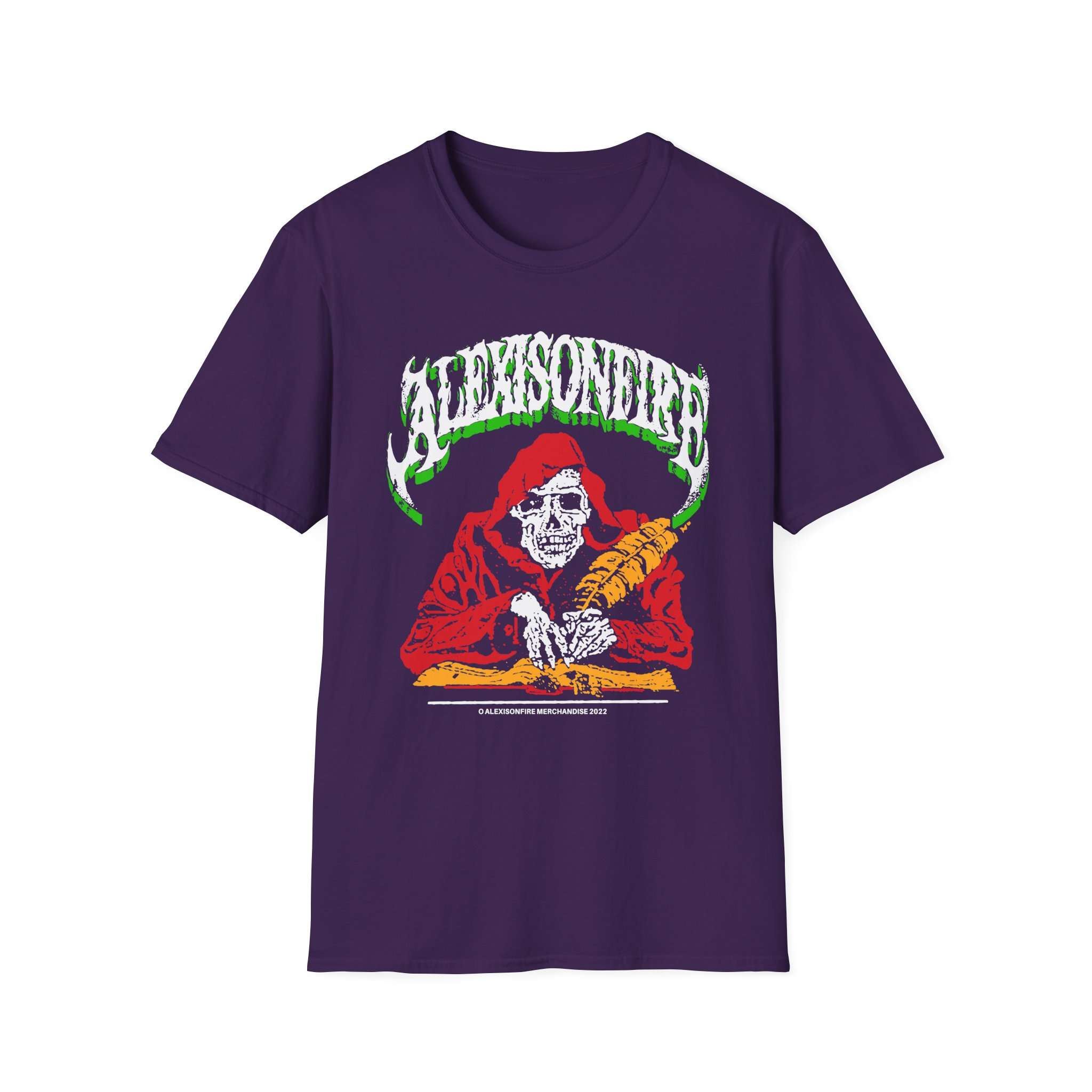 Alexisonfire Skelwrite Unisex Softstyle T-Shirt