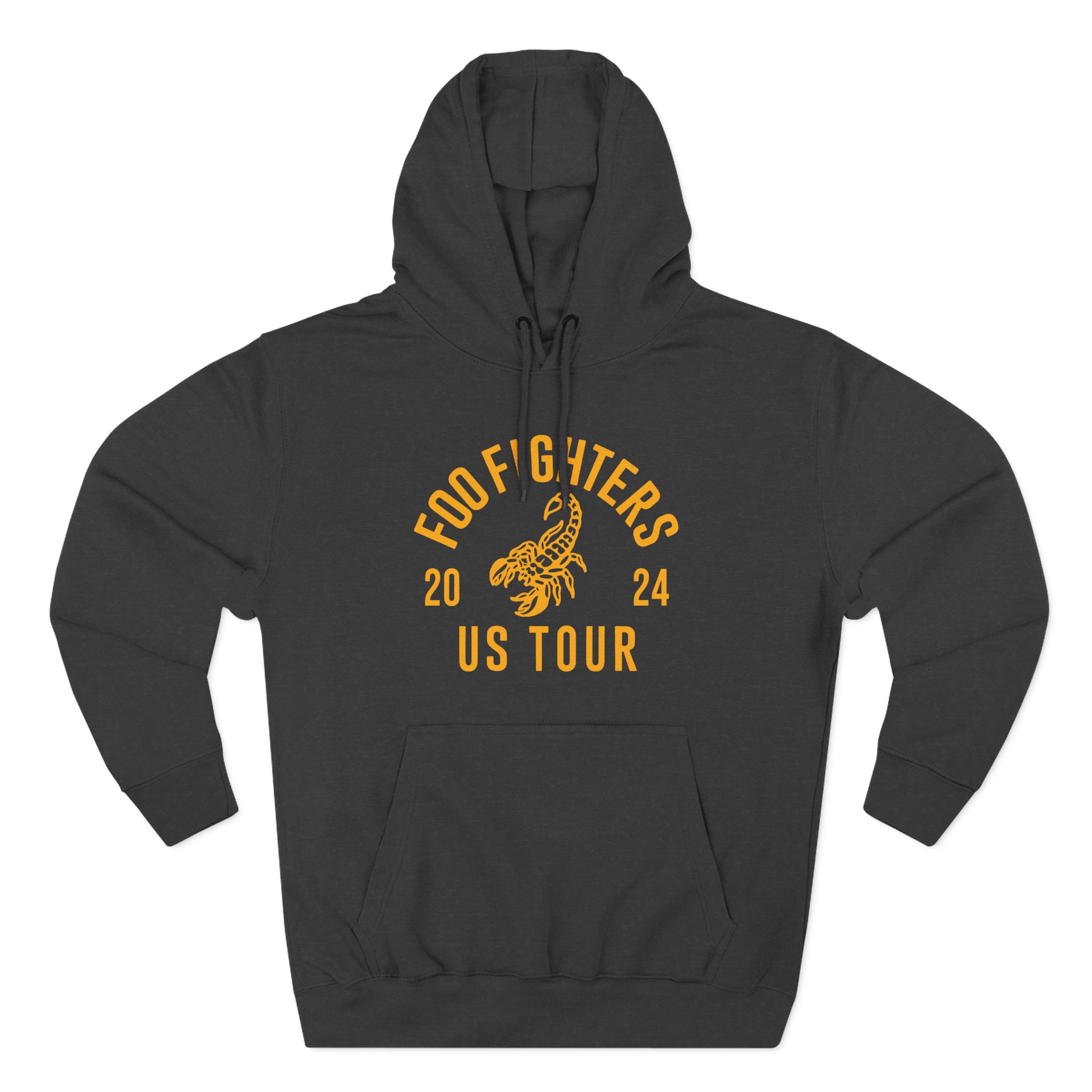 Foo Fighters 2024 Us Tour Three-Panel Fleece Hoodie