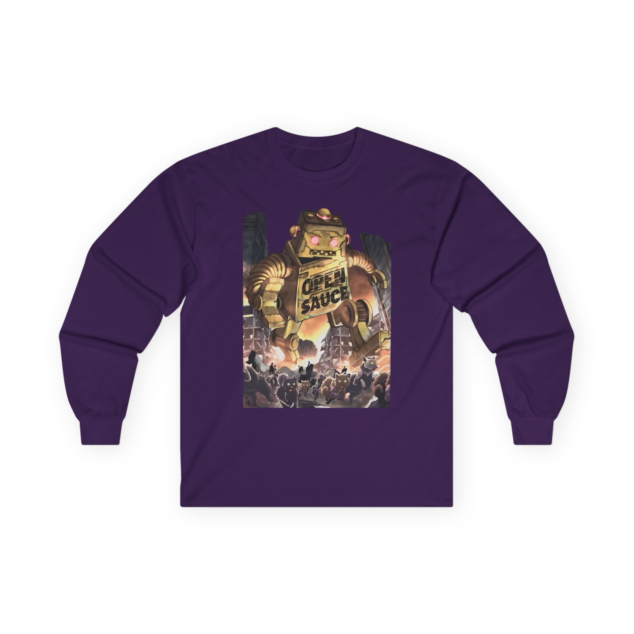 William Osman Open Sauce Unisex Ultra Cotton Long Sleeve Tee