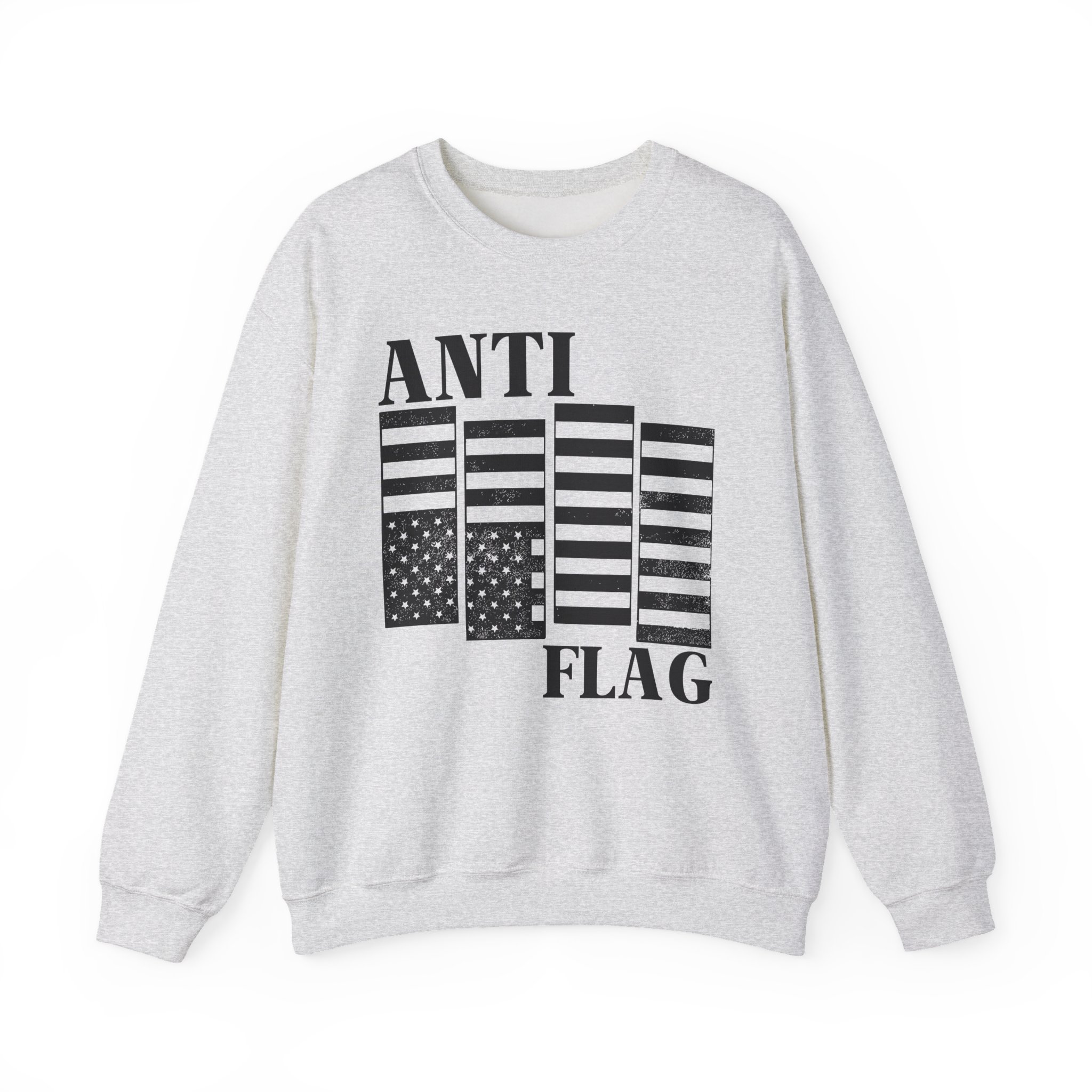 Anti Flag Unisex Heavy Blendâ„¢ Crewneck Sweatshirt