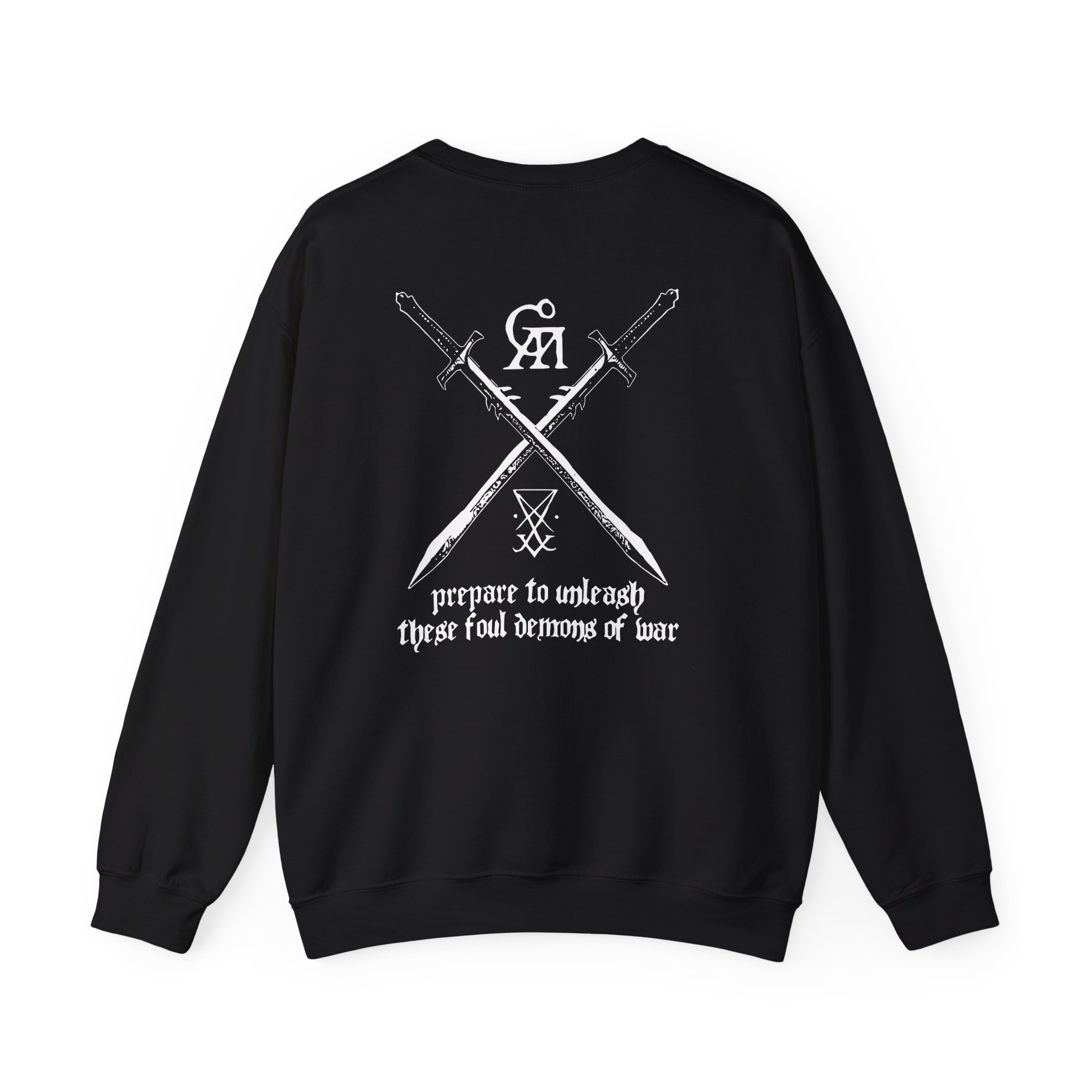 Goatwhore no Mercy Unisex Heavy Blendâ„¢ Crewneck Sweatshirt