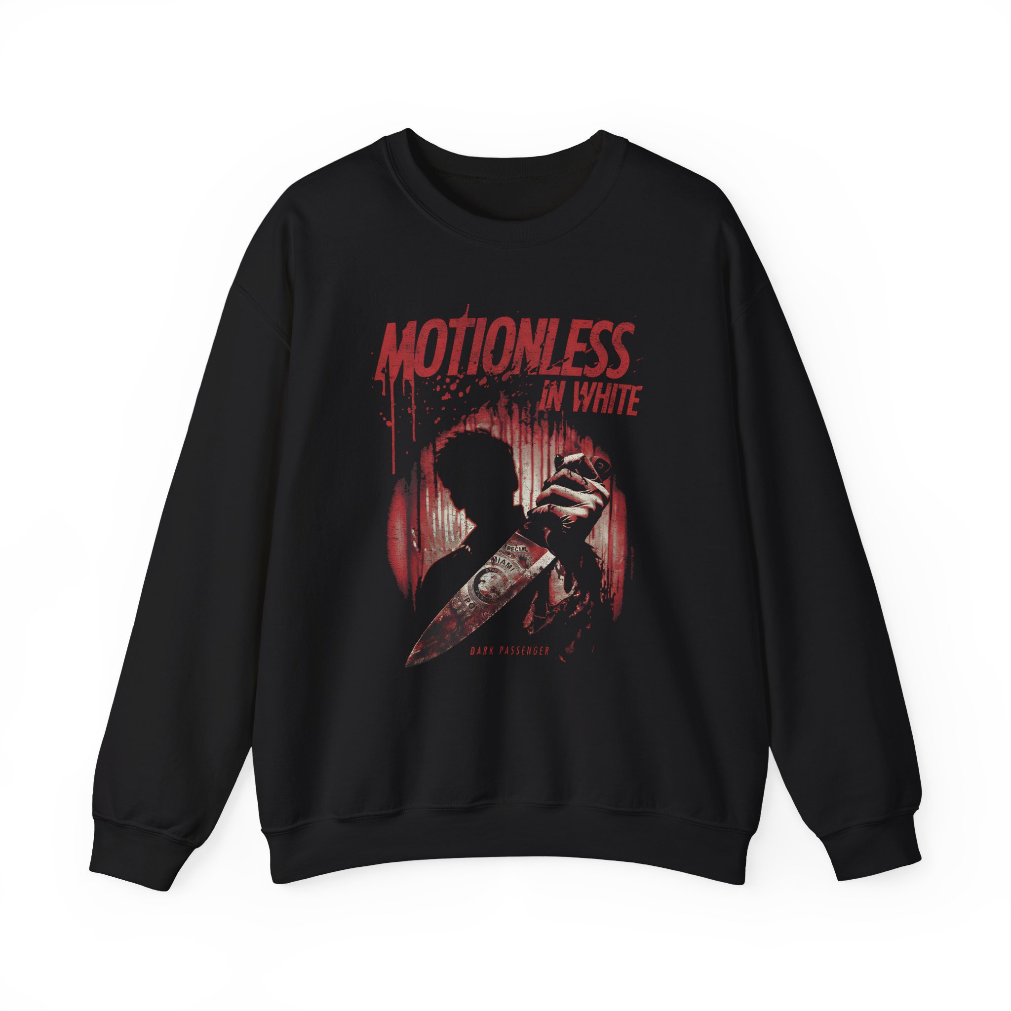 Motionless in White Dark Passenger Unisex Heavy Blendâ„¢ Crewneck Sweatshirt