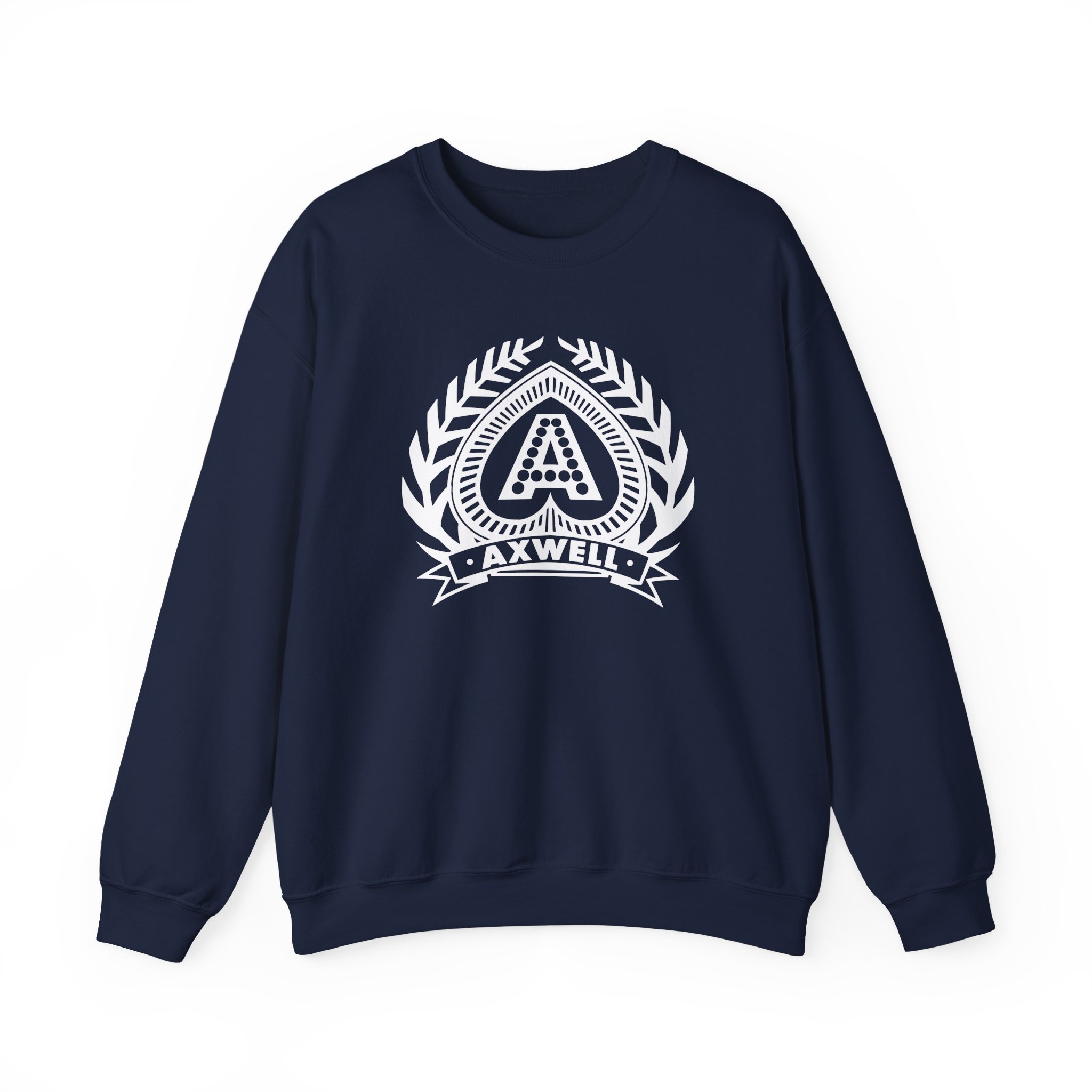 Axwell Logo Unisex Heavy Blendâ„¢ Crewneck Sweatshirt