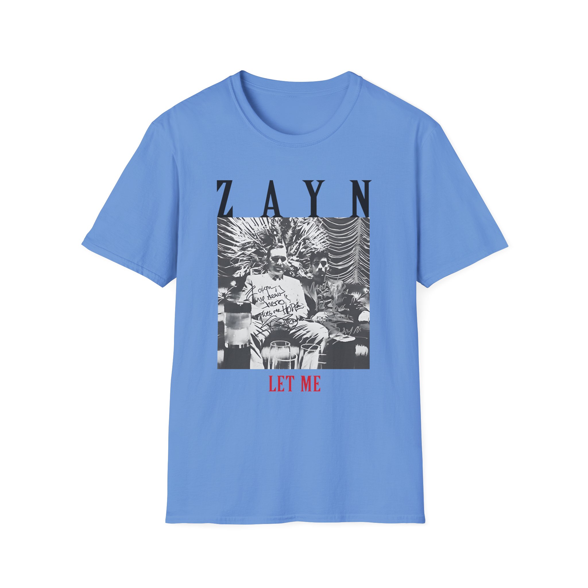 Zayn Malik Let Me Unisex Softstyle T-Shirt
