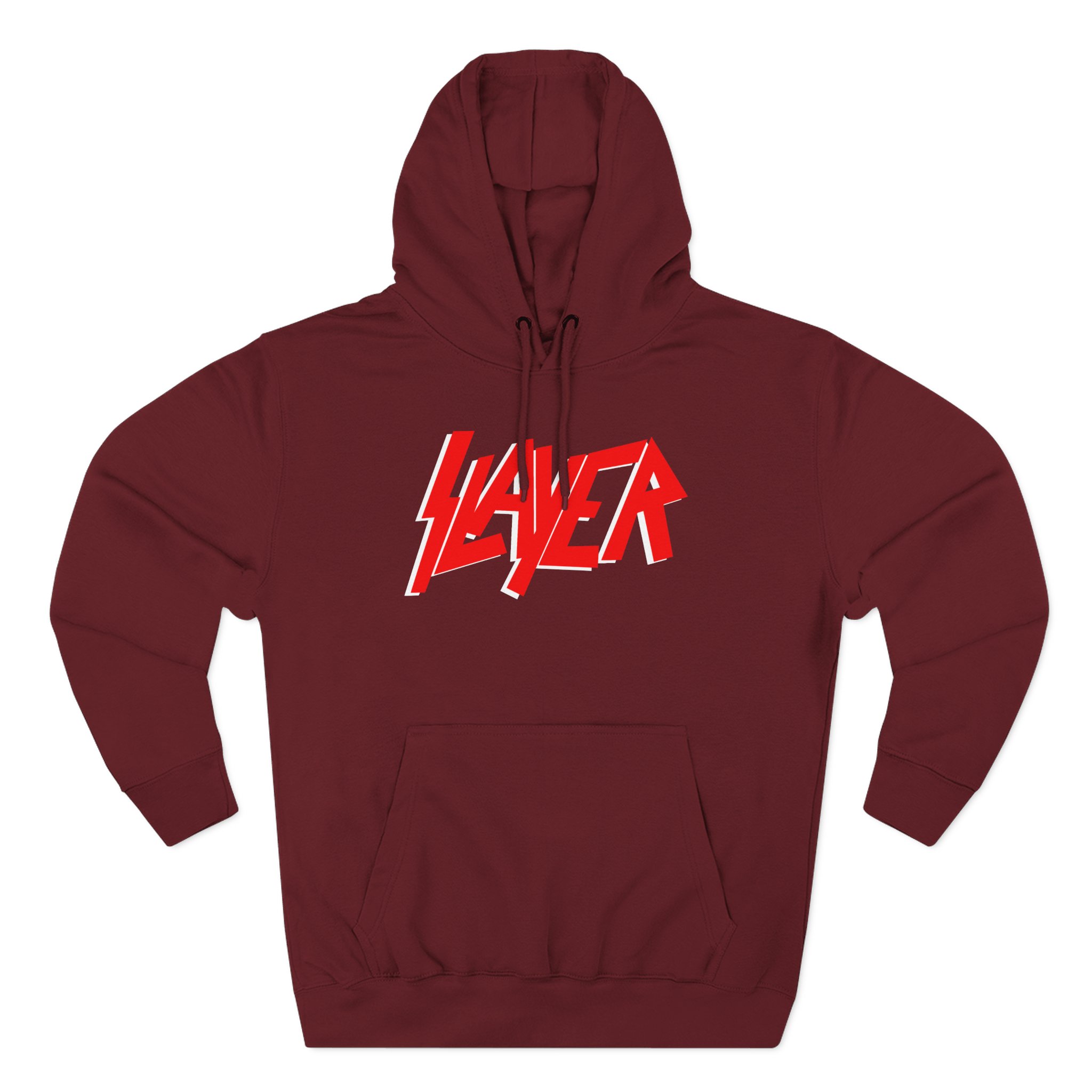 Slayer Logo Three-Panel Fleece Hoodie