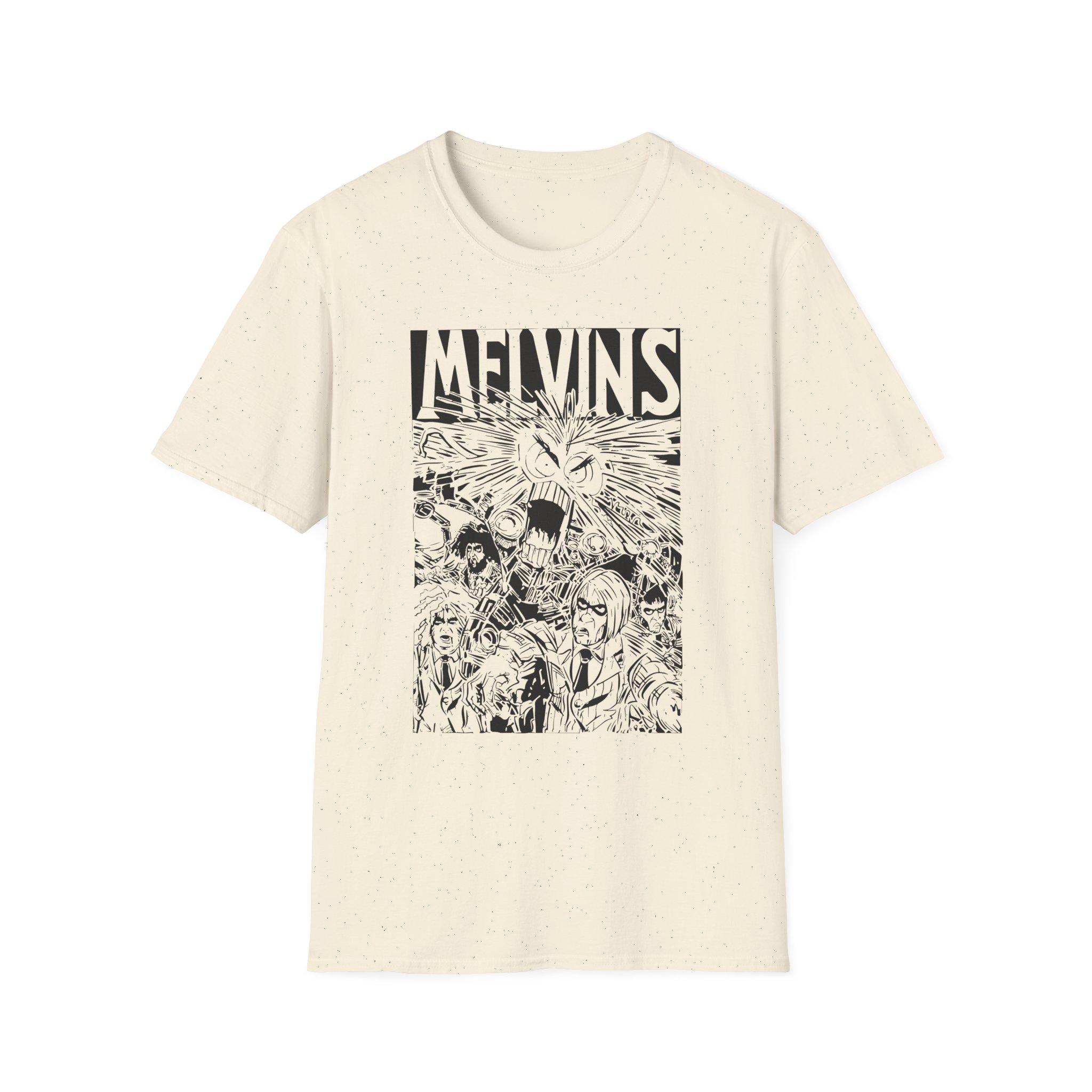 Melvins Album Concert Unisex Softstyle T-Shirt