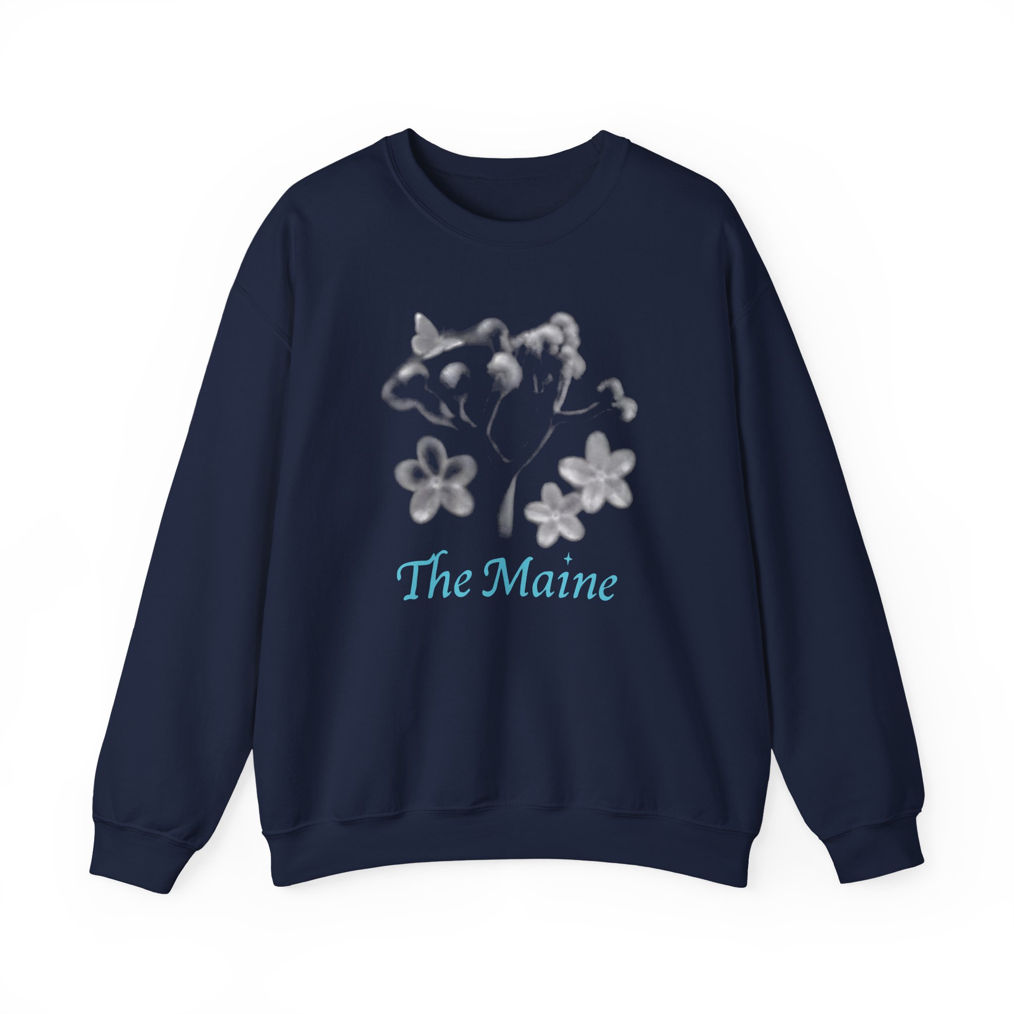 The Maine Blur Unisex Heavy Blend Crewneck Sweatshirt