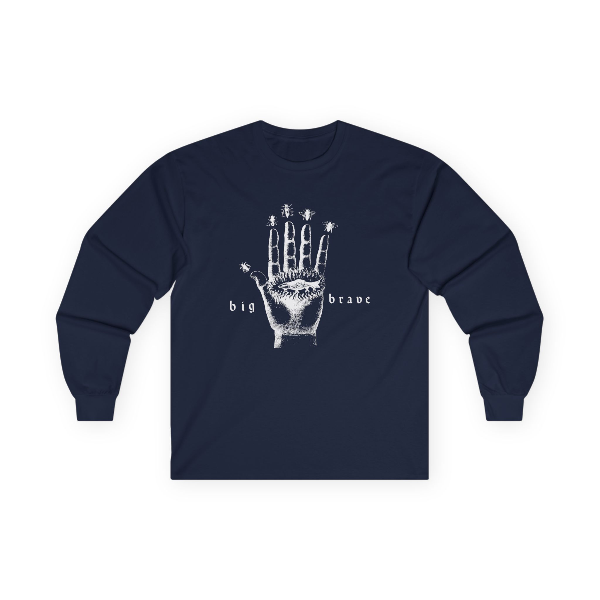 Big Brave Hand Unisex Ultra Cotton Long Sleeve Tee