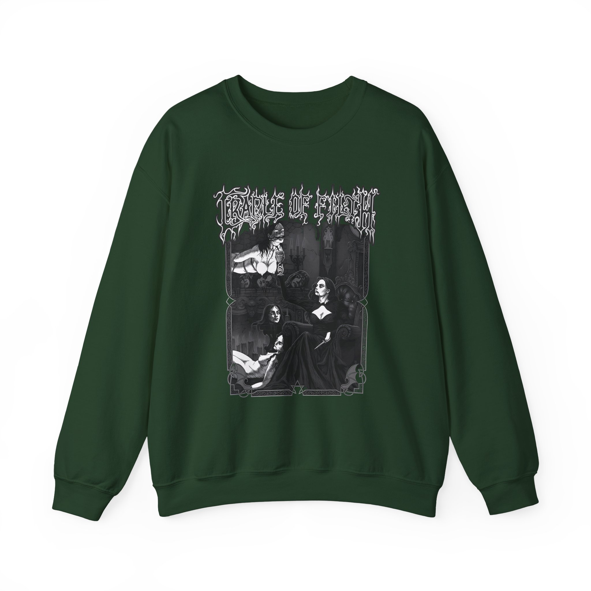 Cradle of Filth Lizzy Unisex Heavy Blendâ„¢ Crewneck Sweatshirt