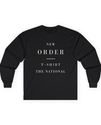 The National New Order Unisex Ultra Cotton Long Sleeve Tee