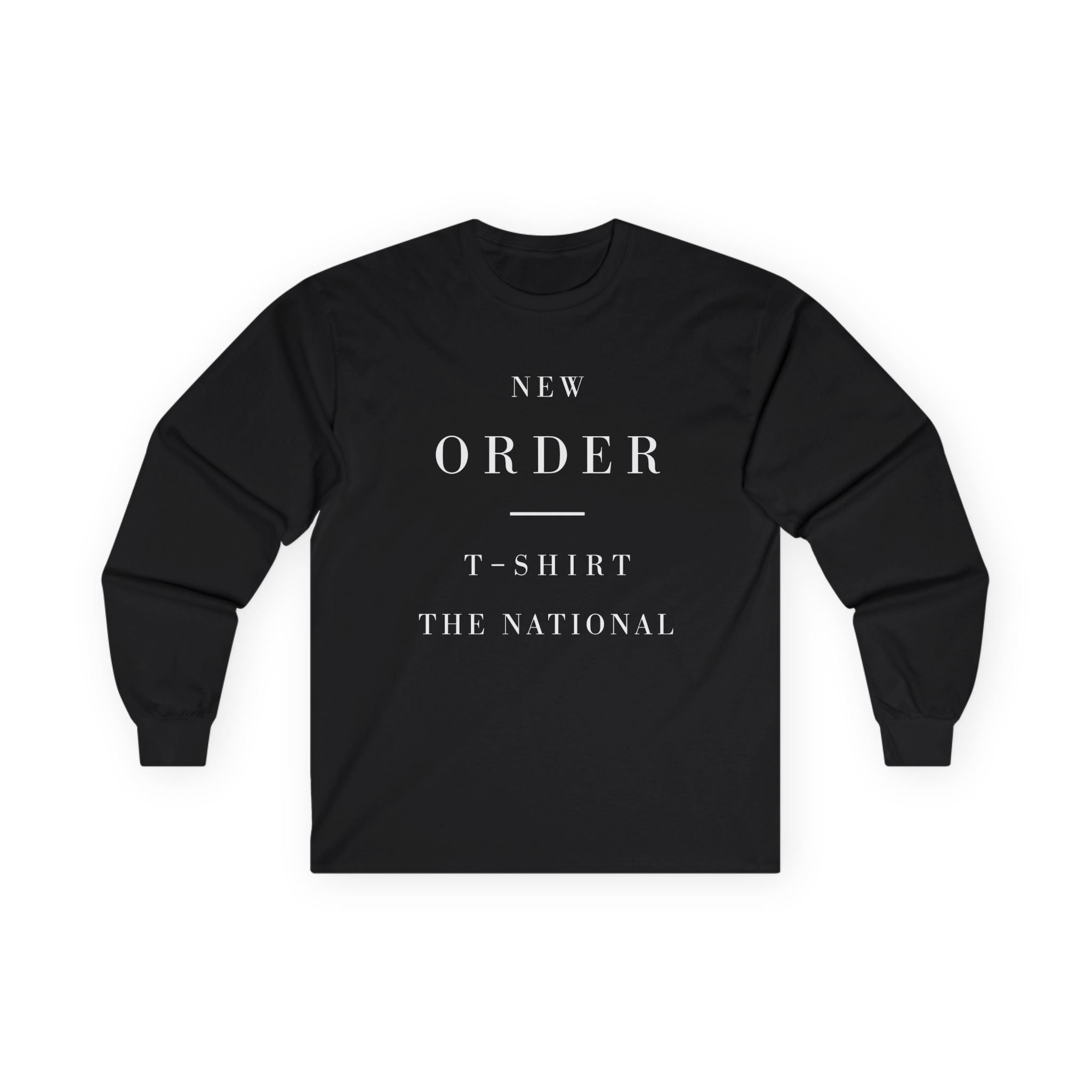 The National New Order Unisex Ultra Cotton Long Sleeve Tee
