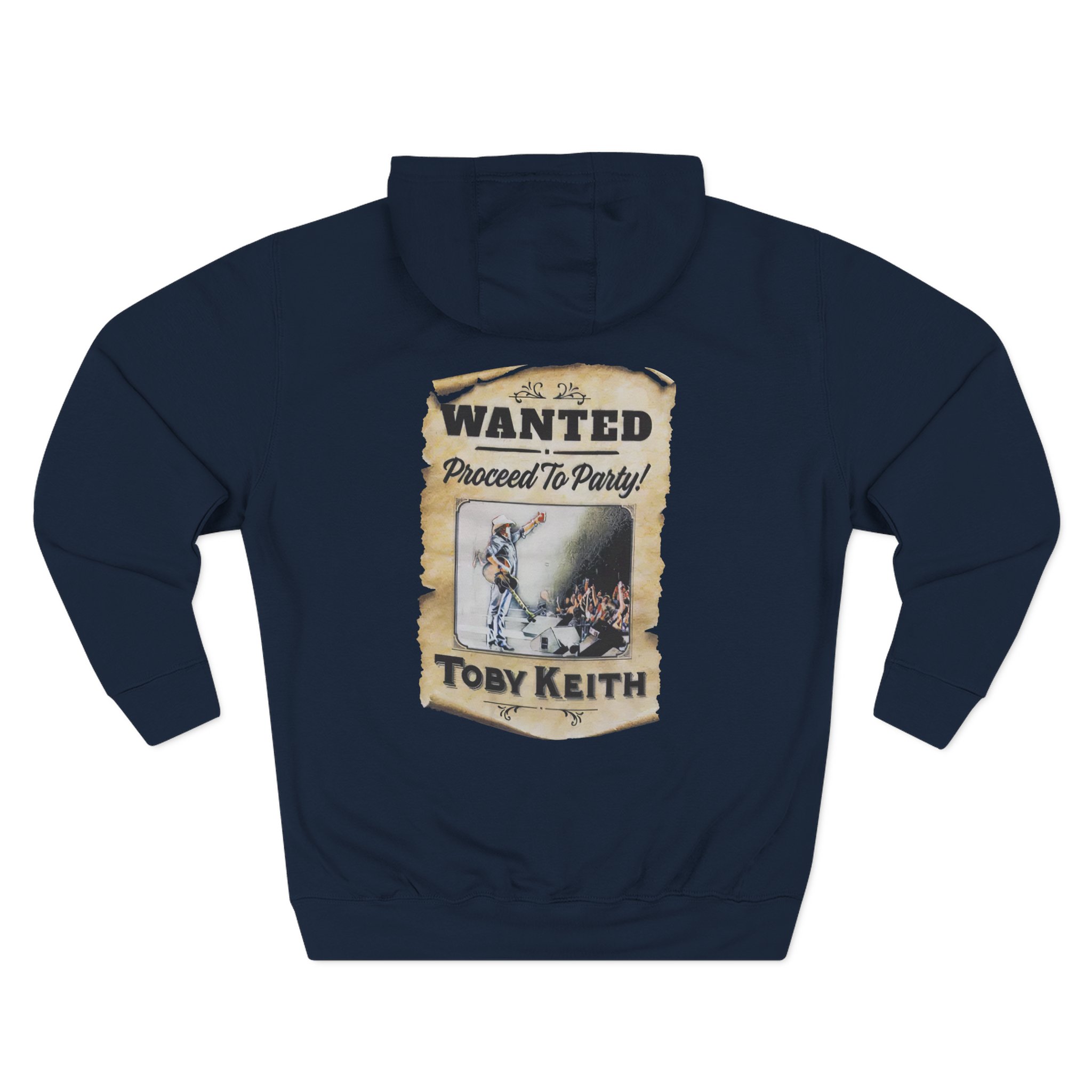 Toby Keith Proceed to Party Three-Panel Fleece Hoodie
