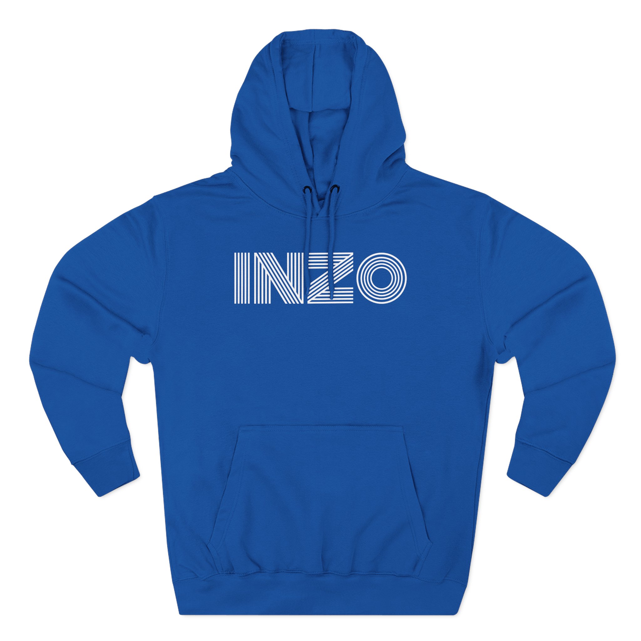 Inzo Three-Panel Fleece Hoodie