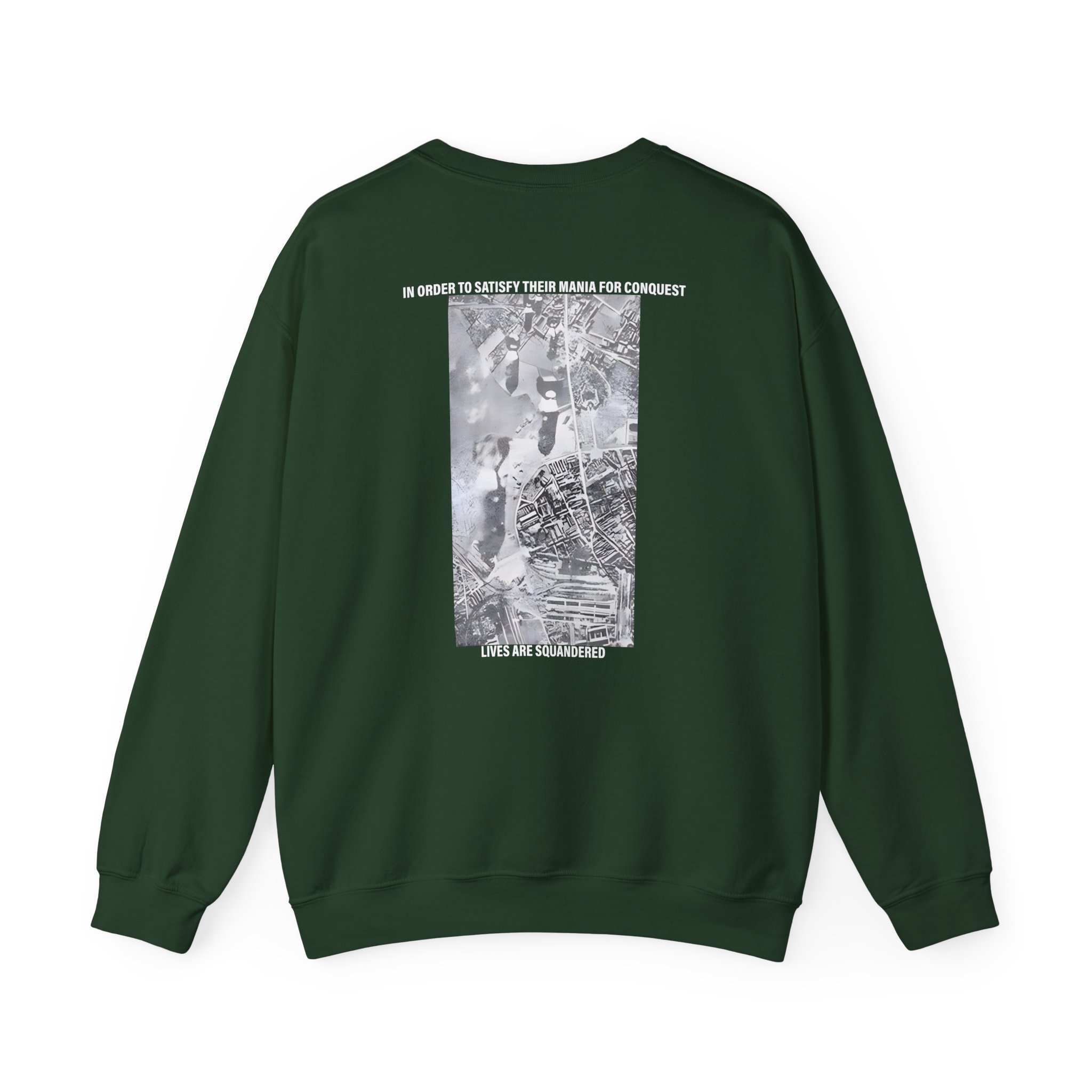 Discharge Why? Unisex Heavy Blendâ„¢ Crewneck Sweatshirt
