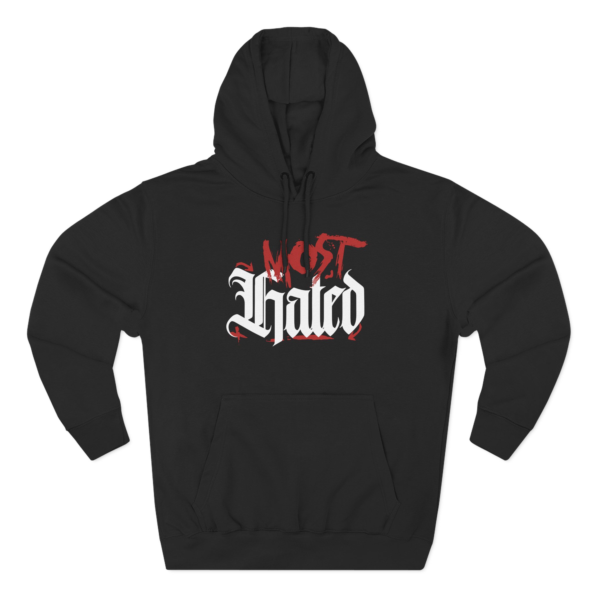 Fredo Bang Most Hated Three-Panel Fleece Hoodie