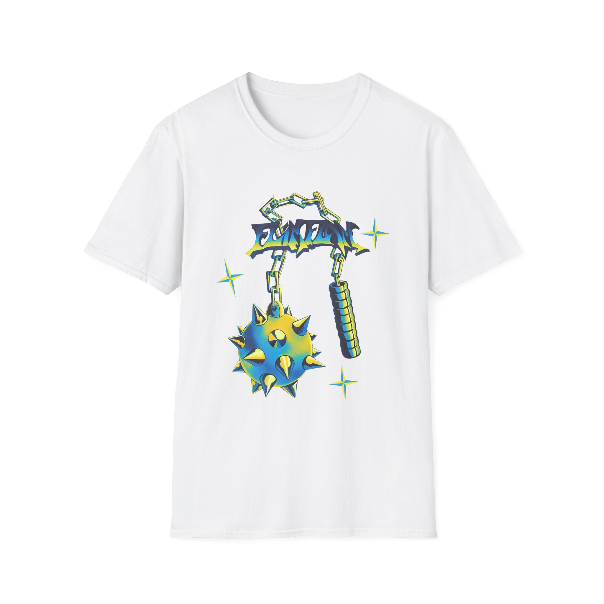 Flamingo Flim Flail Unisex Softstyle T-Shirt