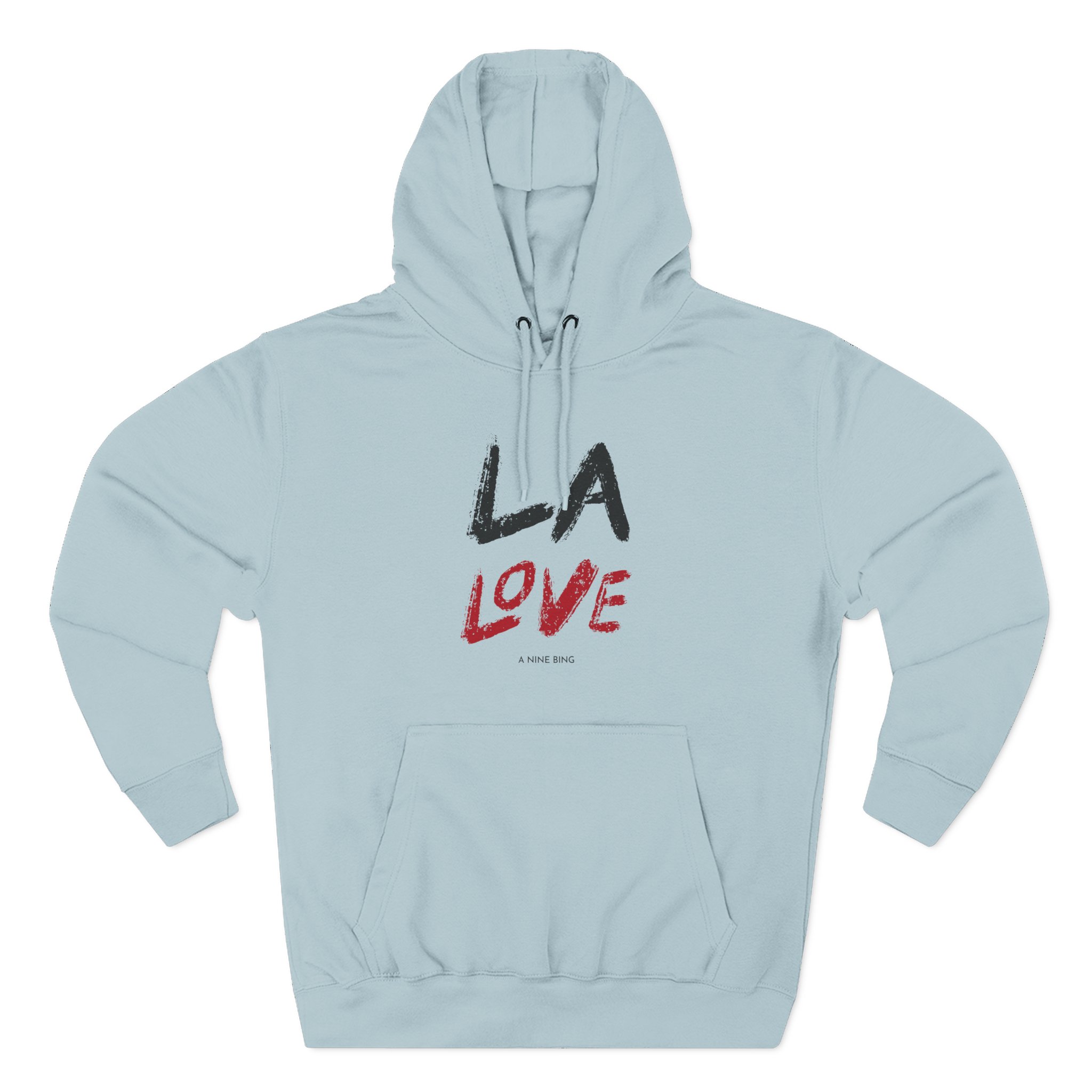 Nina Dobrev La Love Anine Bing Three-Panel Fleece Hoodie