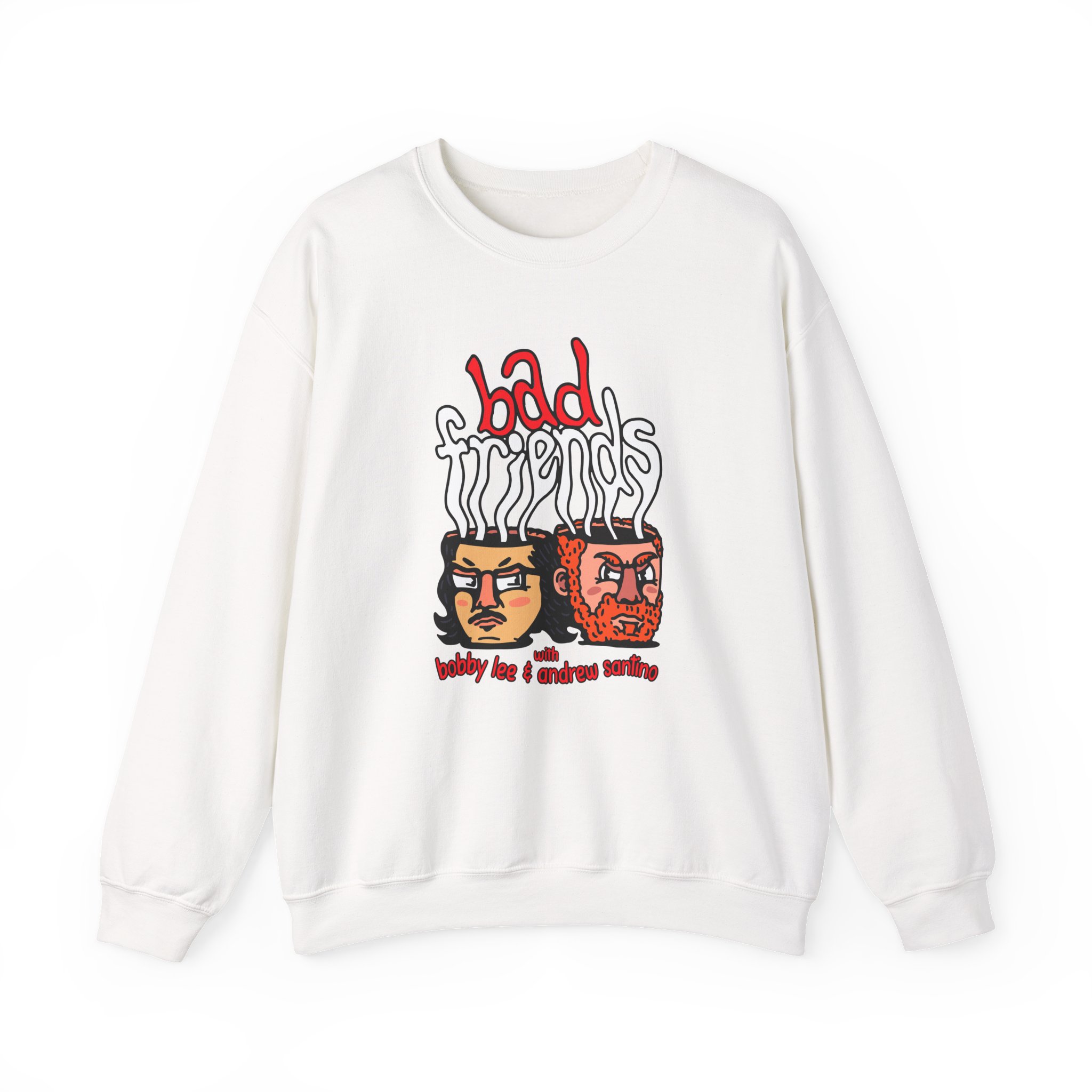 Bad Friends Mugheads Unisex Heavy Blendâ„¢ Crewneck Sweatshirt