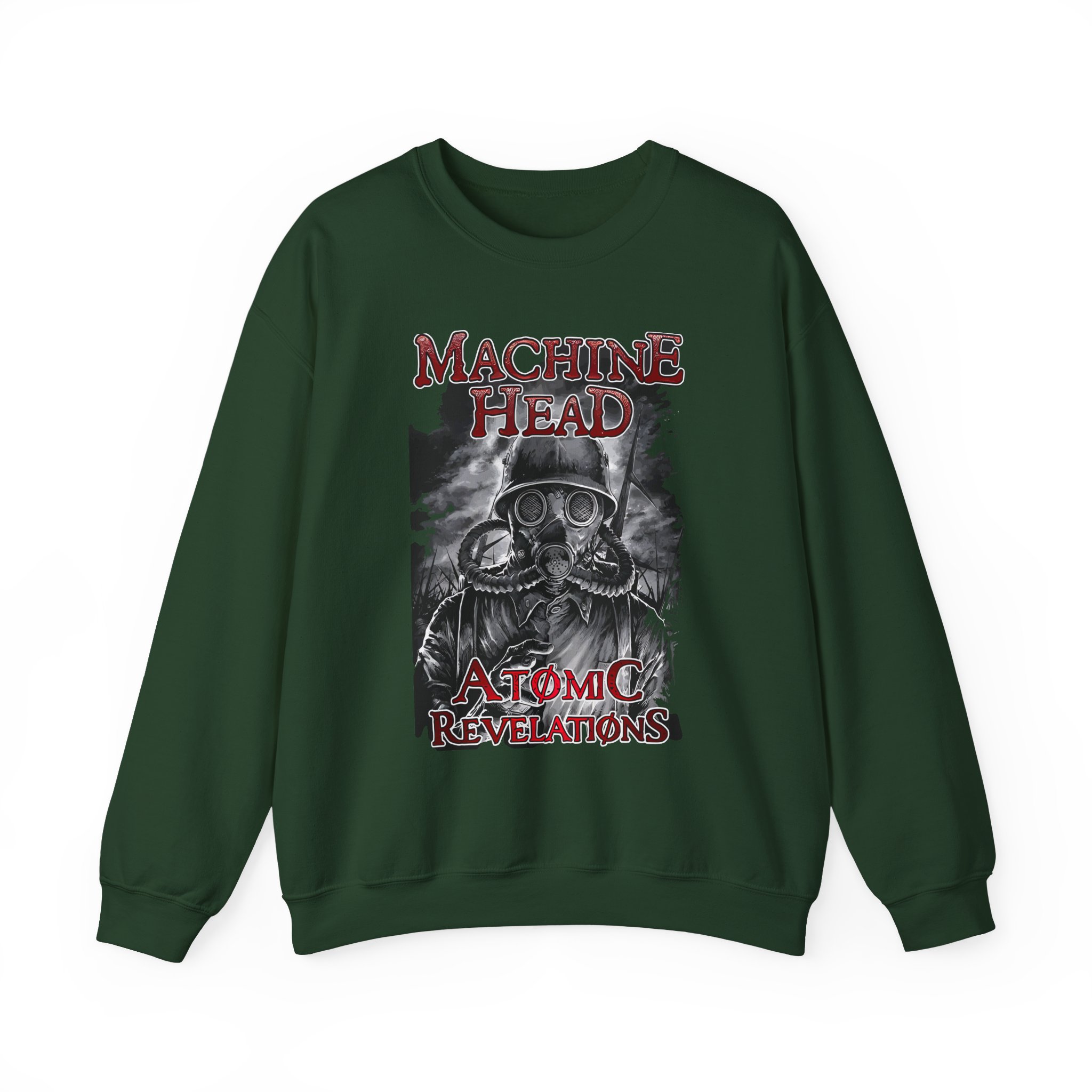 Machine Head Atomic Revelations Unisex Heavy Blendâ„¢ Crewneck Sweatshirt