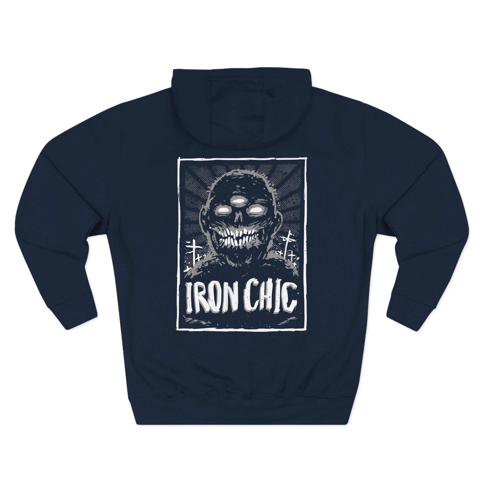 Iron Chic Golgotha Three-Panel Fleece Hoodie