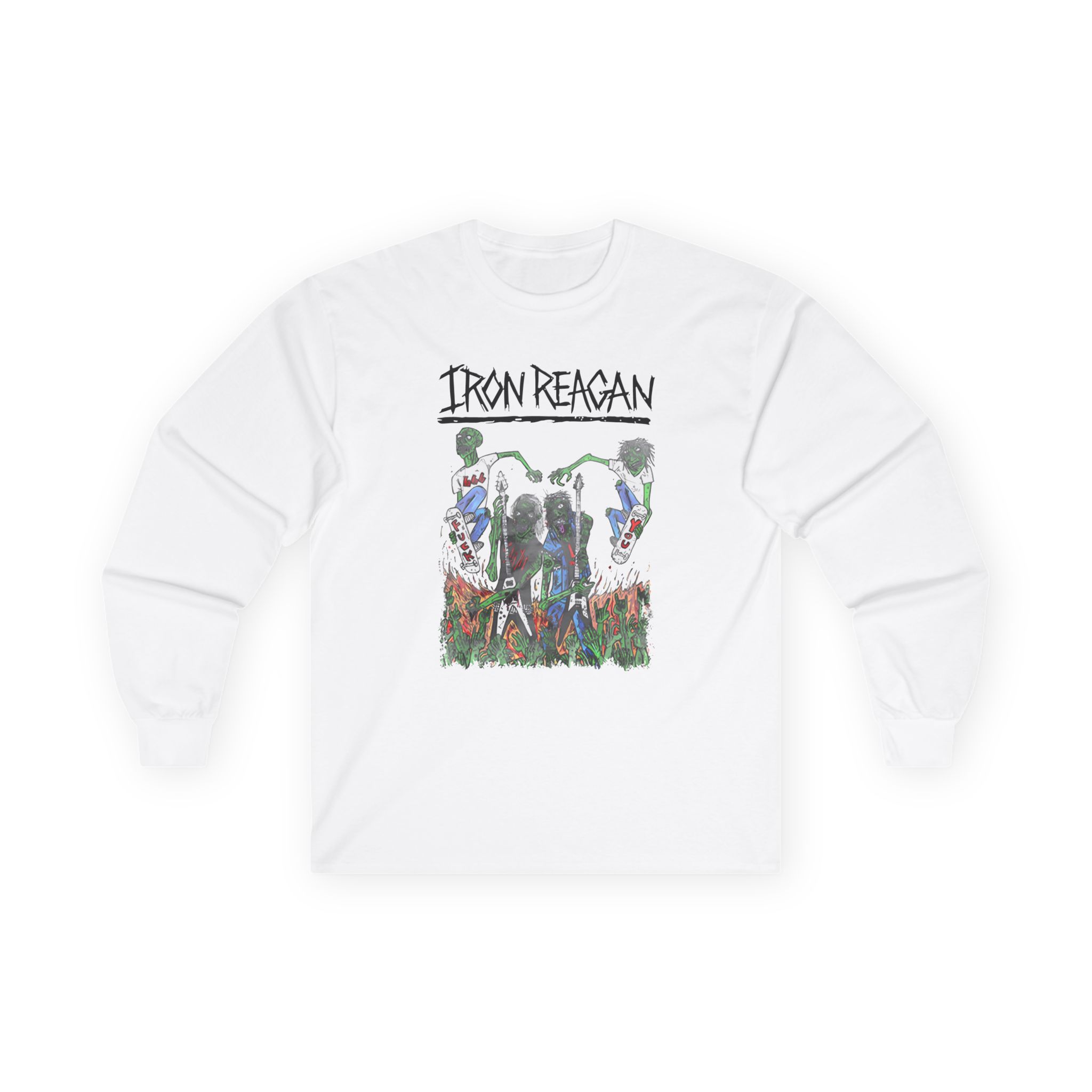 Iron Reagan Death Pit Unisex Ultra Cotton Long Sleeve Tee