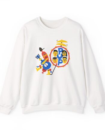 Pup Band of Wiener Unisex Heavy Blend™ Crewneck Sweatshirt