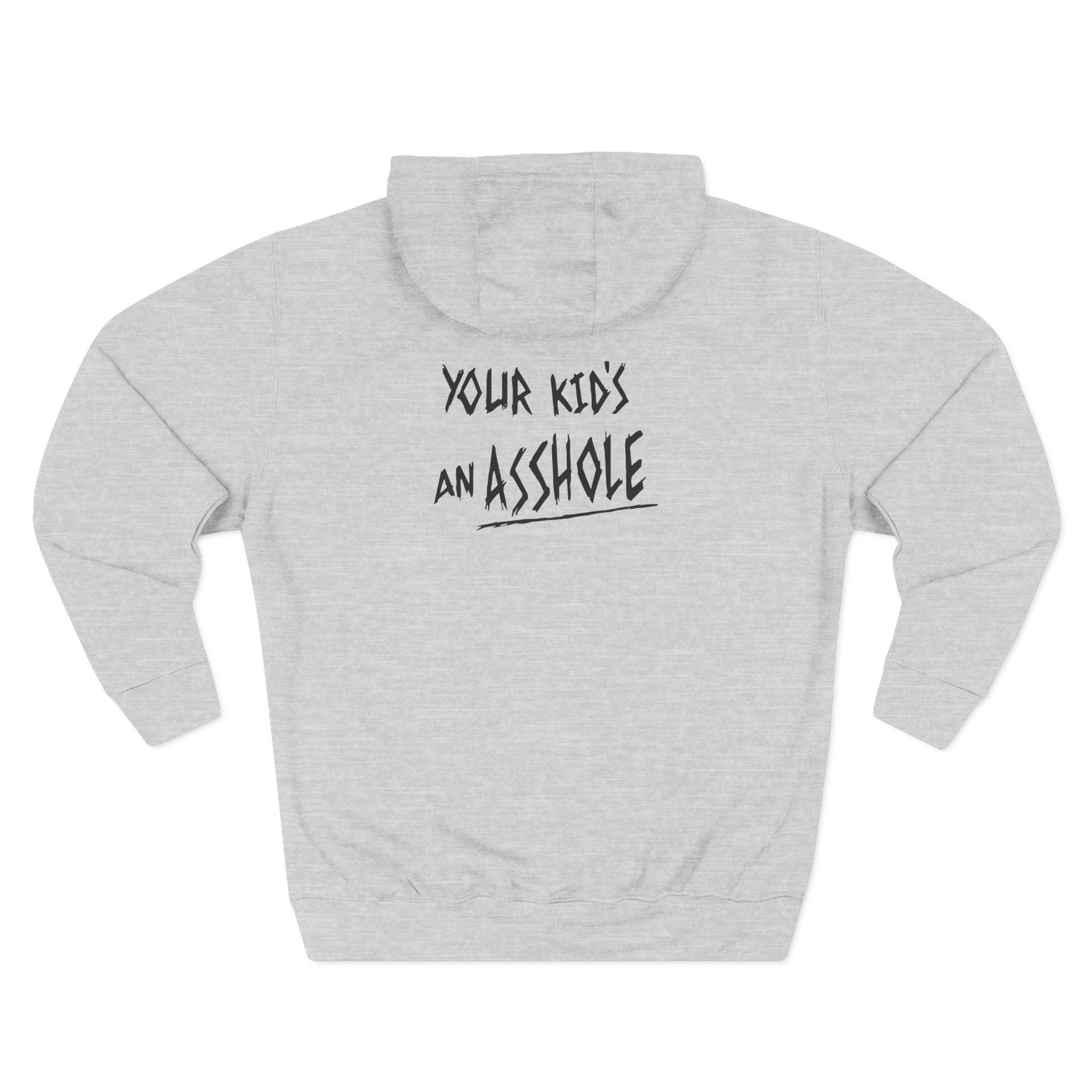 Iron Reagan Asshole Bush Three-Panel Fleece Hoodie