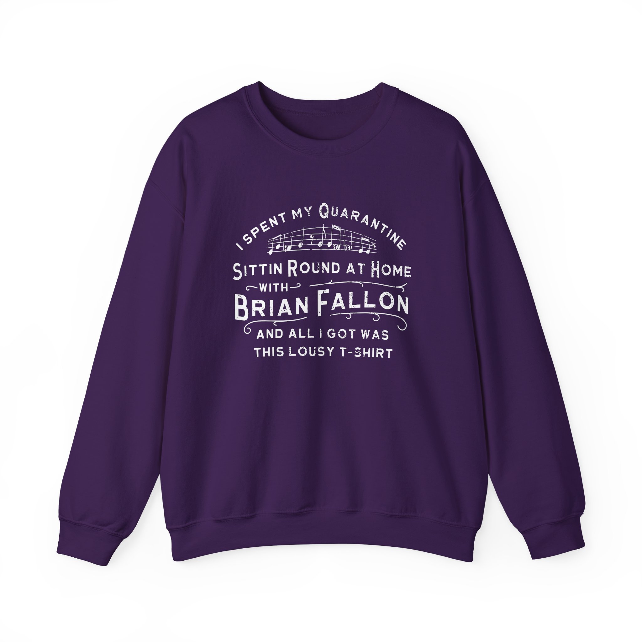 Brian Fallon Sittin Round Unisex Heavy Blendâ„¢ Crewneck Sweatshirt