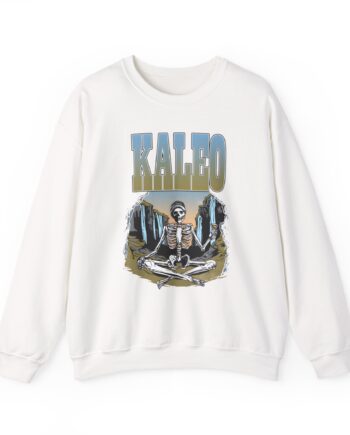 Kaleo Meditating Skeleton Unisex Heavy Blend™ Crewneck Sweatshirt