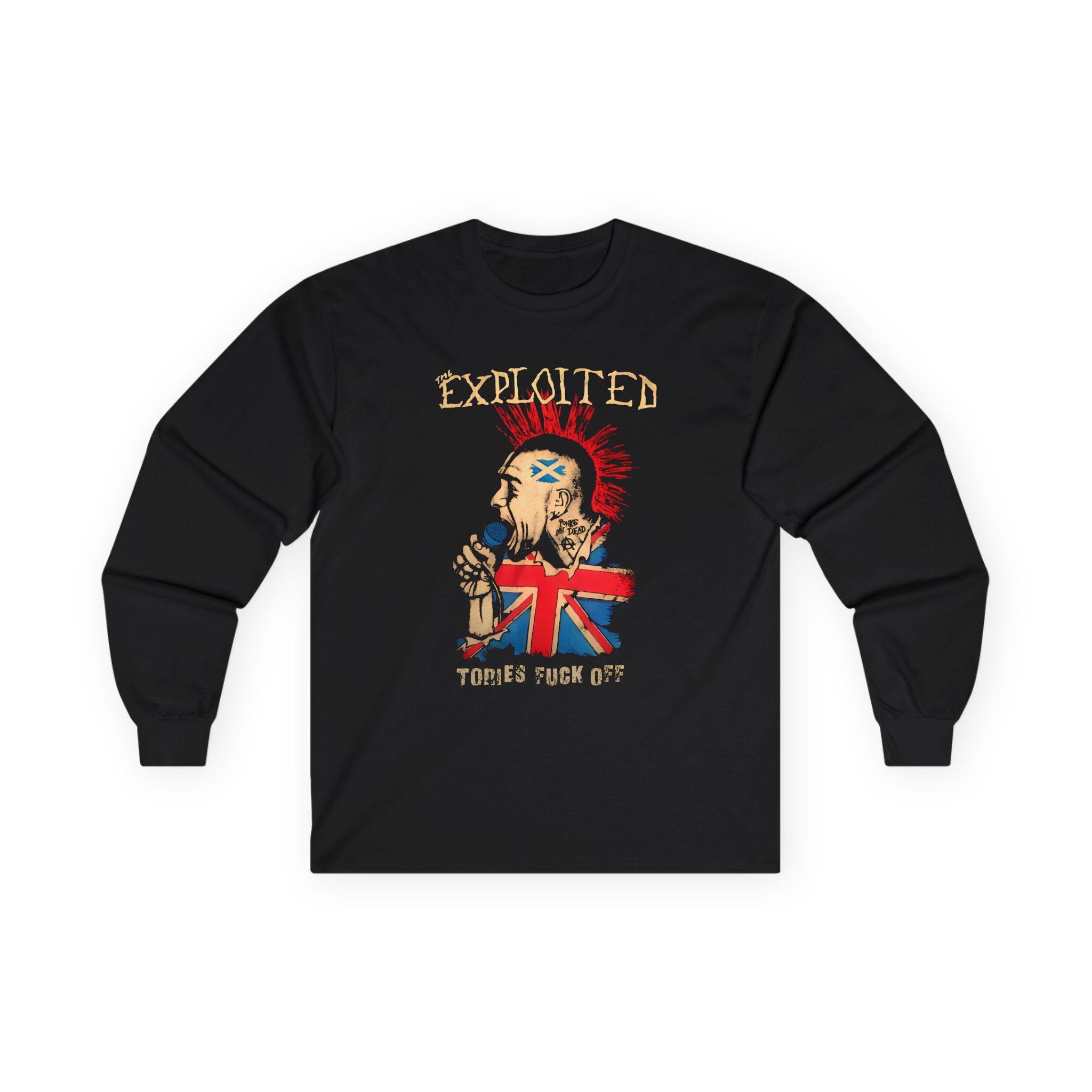 The Exploited Fuck Tories Unisex Ultra Cotton Long Sleeve Tee