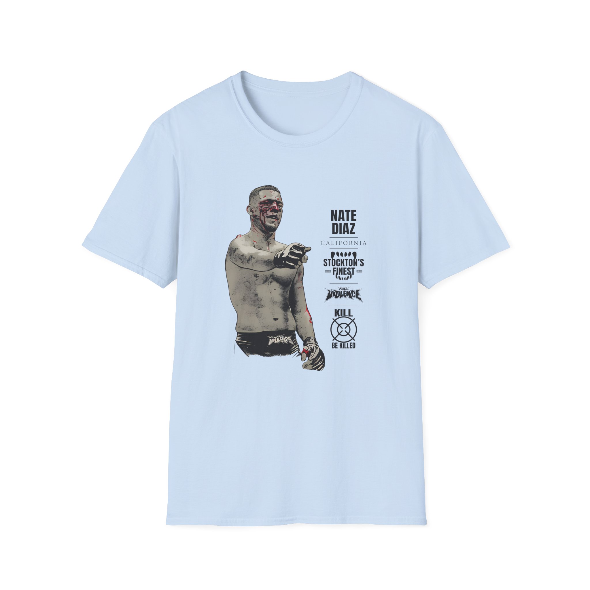 Nate Diaz Stockton's Finest Unisex Softstyle T-Shirt