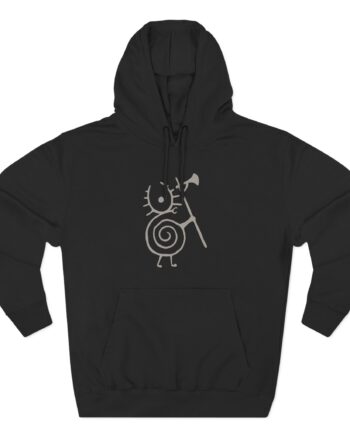 Heilung Warrior Snail Three-Panel Fleece Hoodie