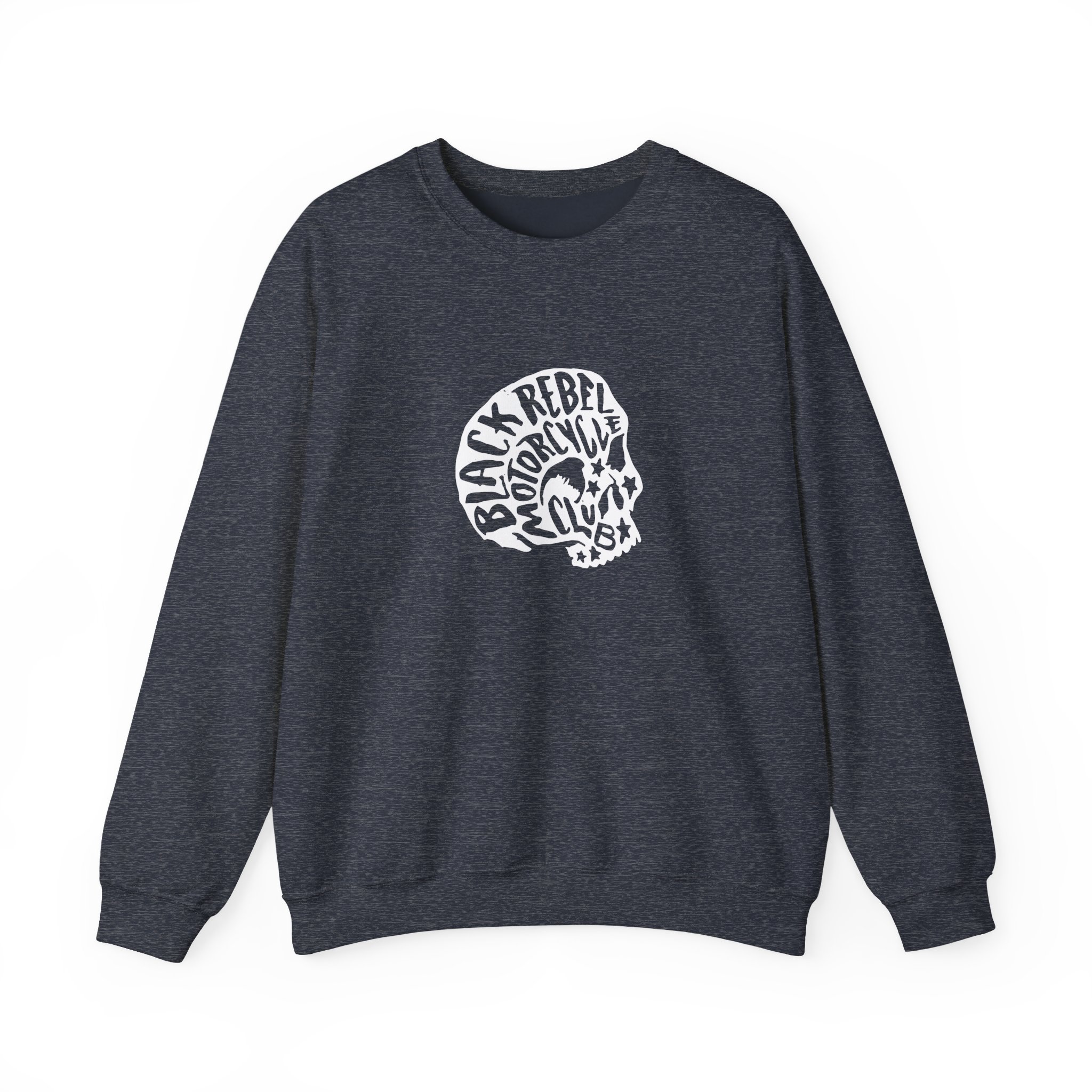B.R.M.C. SKULL SCRIPT Unisex Heavy Blendâ„¢ Crewneck Sweatshirt