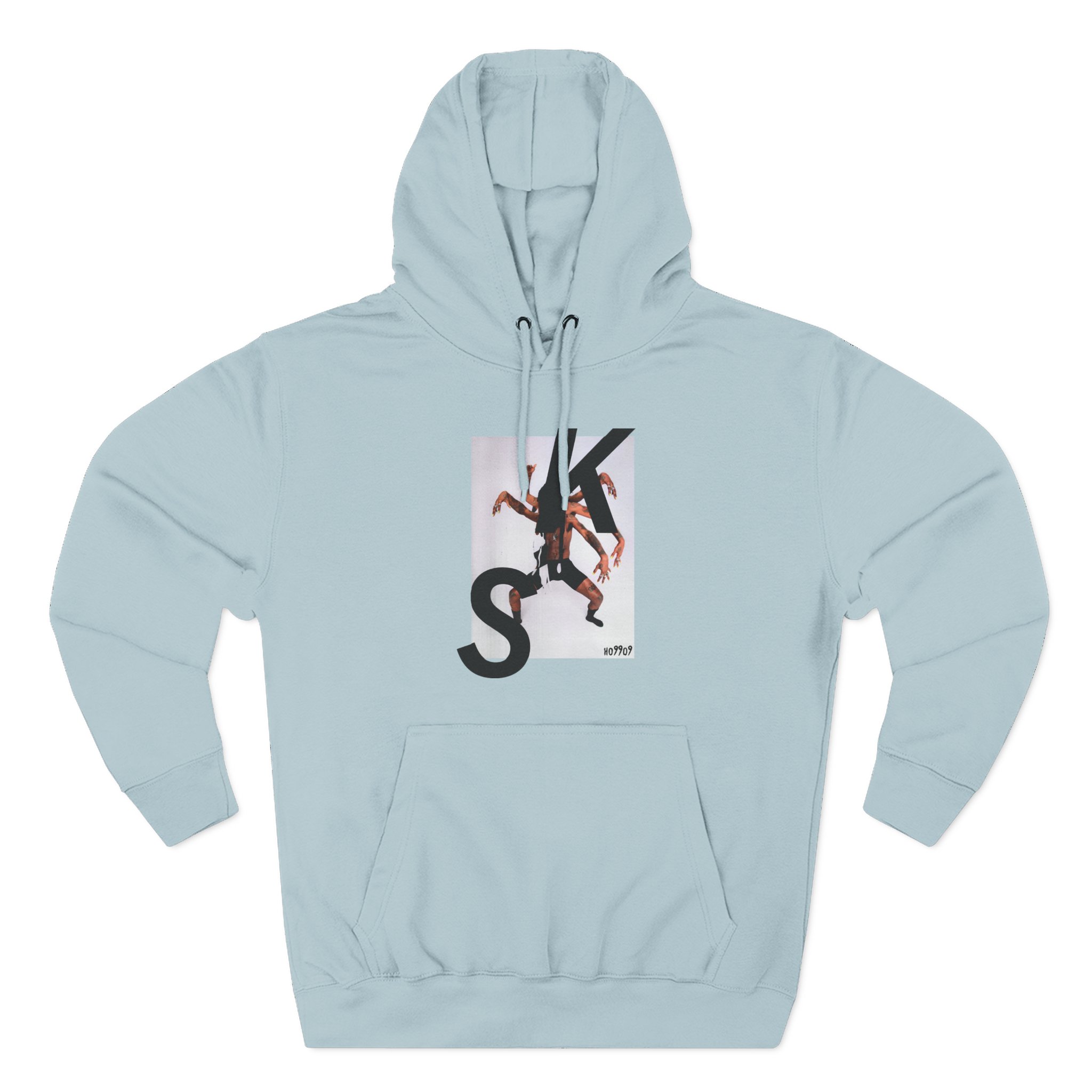 Ho99o9 Skin X Cali Dewitt Three-Panel Fleece Hoodie