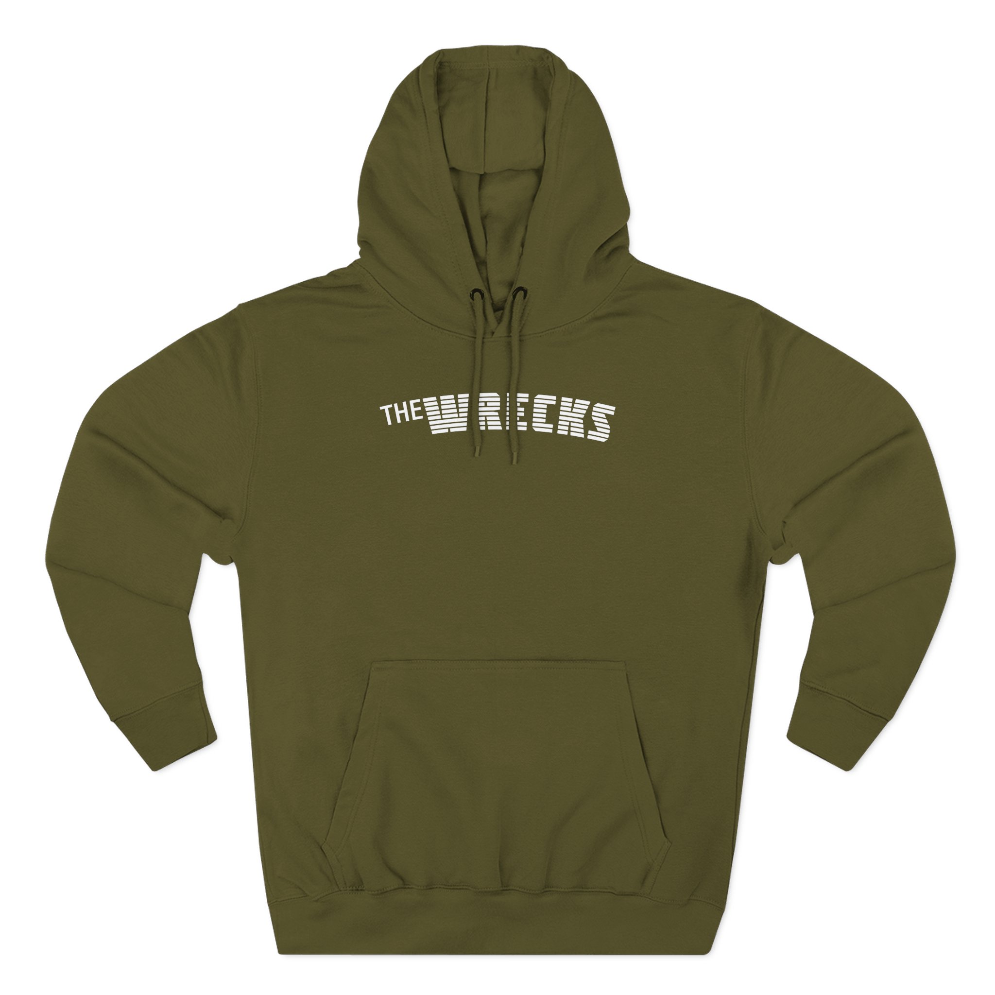 The Wrecks Logo Three-Panel Fleece Hoodie