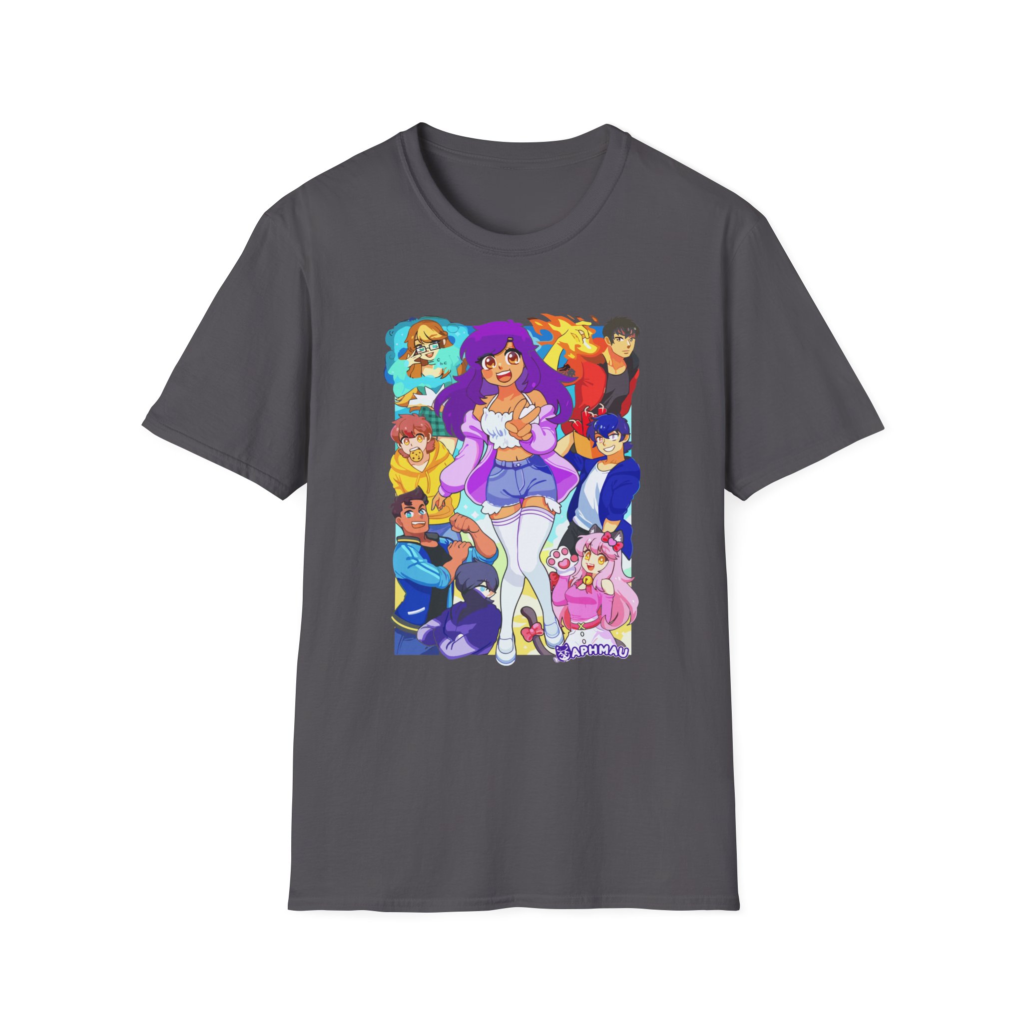 Aphmau & Friends Unisex Softstyle T-Shirt