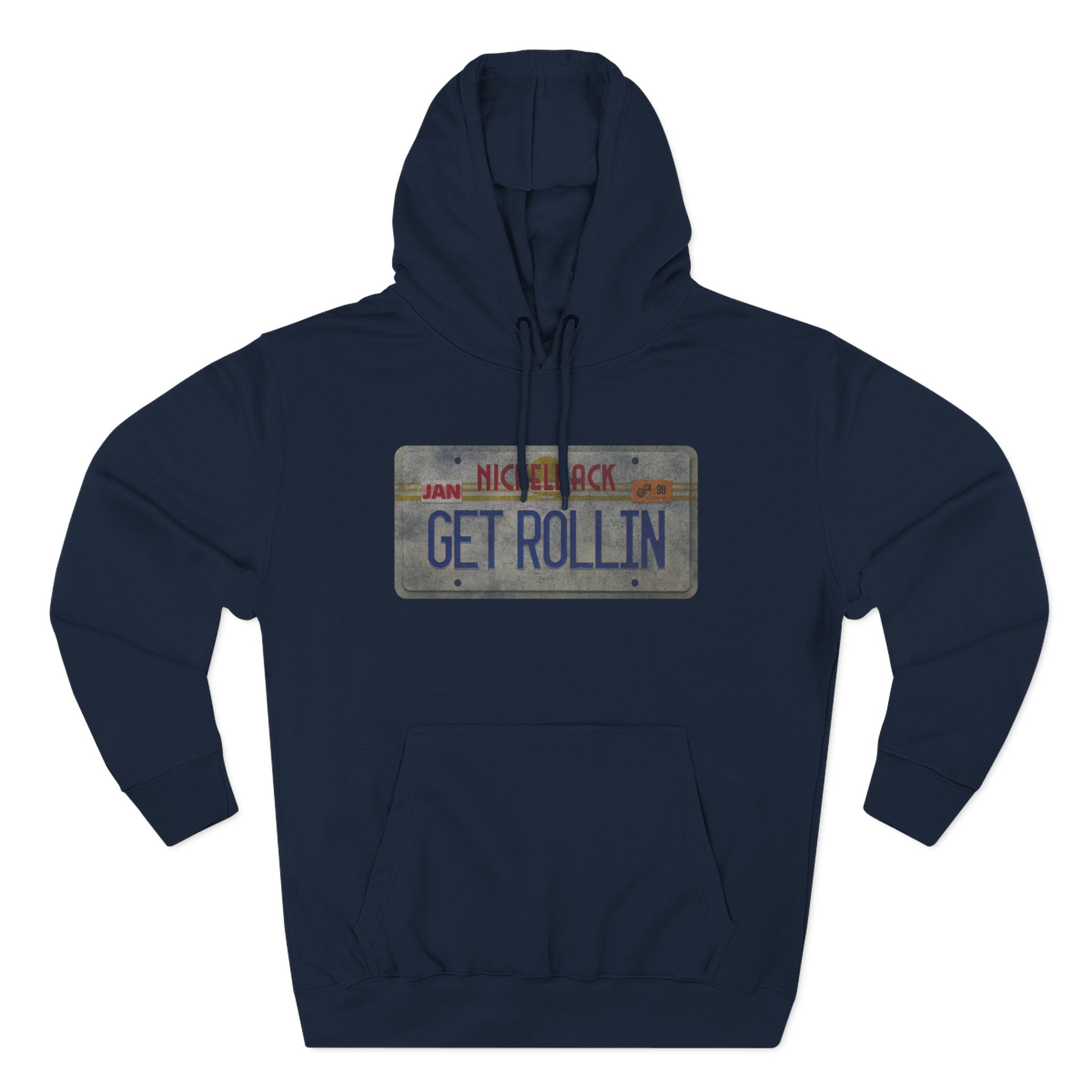 Nickelback Get Rollin Three-Panel Fleece Hoodie