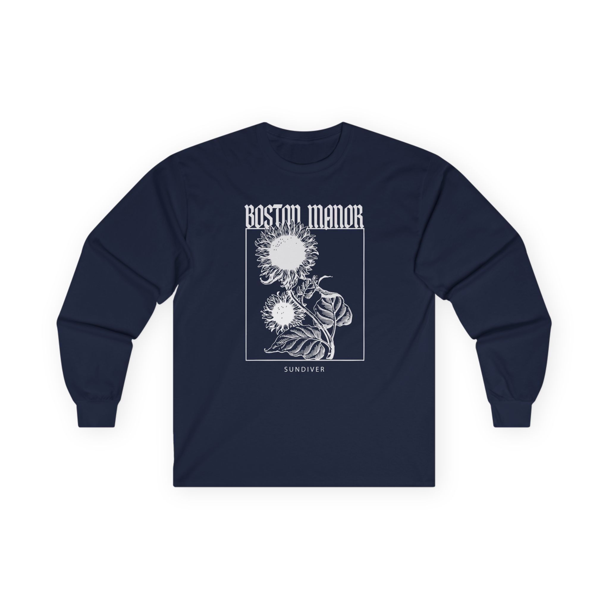 Boston Manor Sunflower Unisex Ultra Cotton Long Sleeve Tee