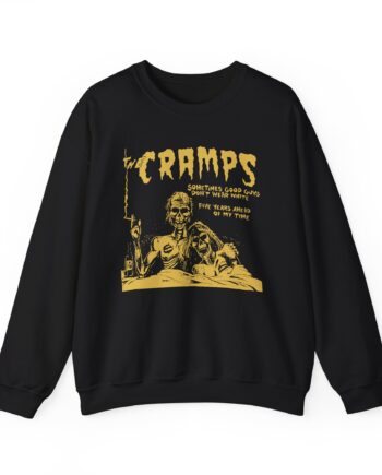 The Cramps Sometimes Good Guys Don’t Wear White Unisex Heavy Blend™ Crewneck Sweatshirt