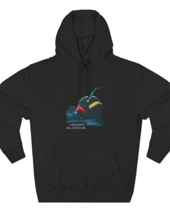 Helldivers Malevelon Creek Sacrifice Three-Panel Fleece Hoodie