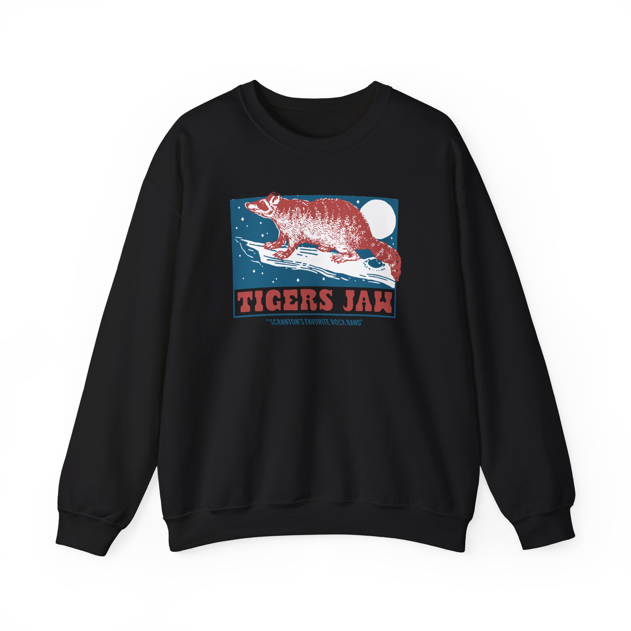 Tigers Jaw Raccoon Unisex Heavy Blendâ„¢ Crewneck Sweatshirt