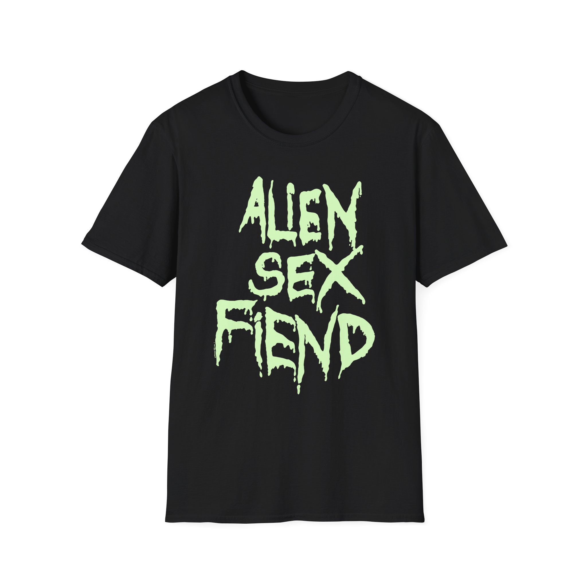 Alien Sex Fiend Glow in the Dark Unisex Softstyle T-Shirt