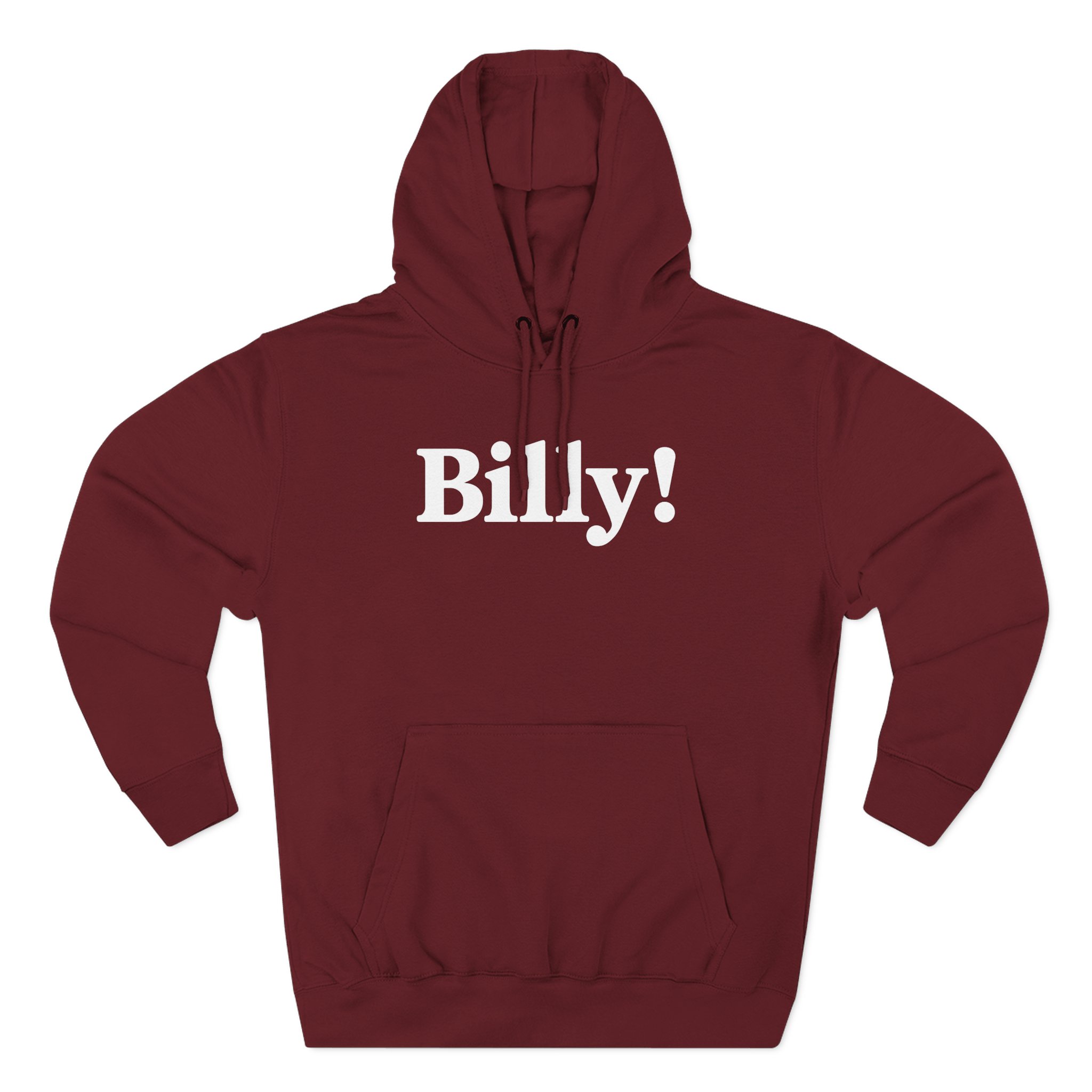 Casey Neistat Billy! Three-Panel Fleece Hoodie