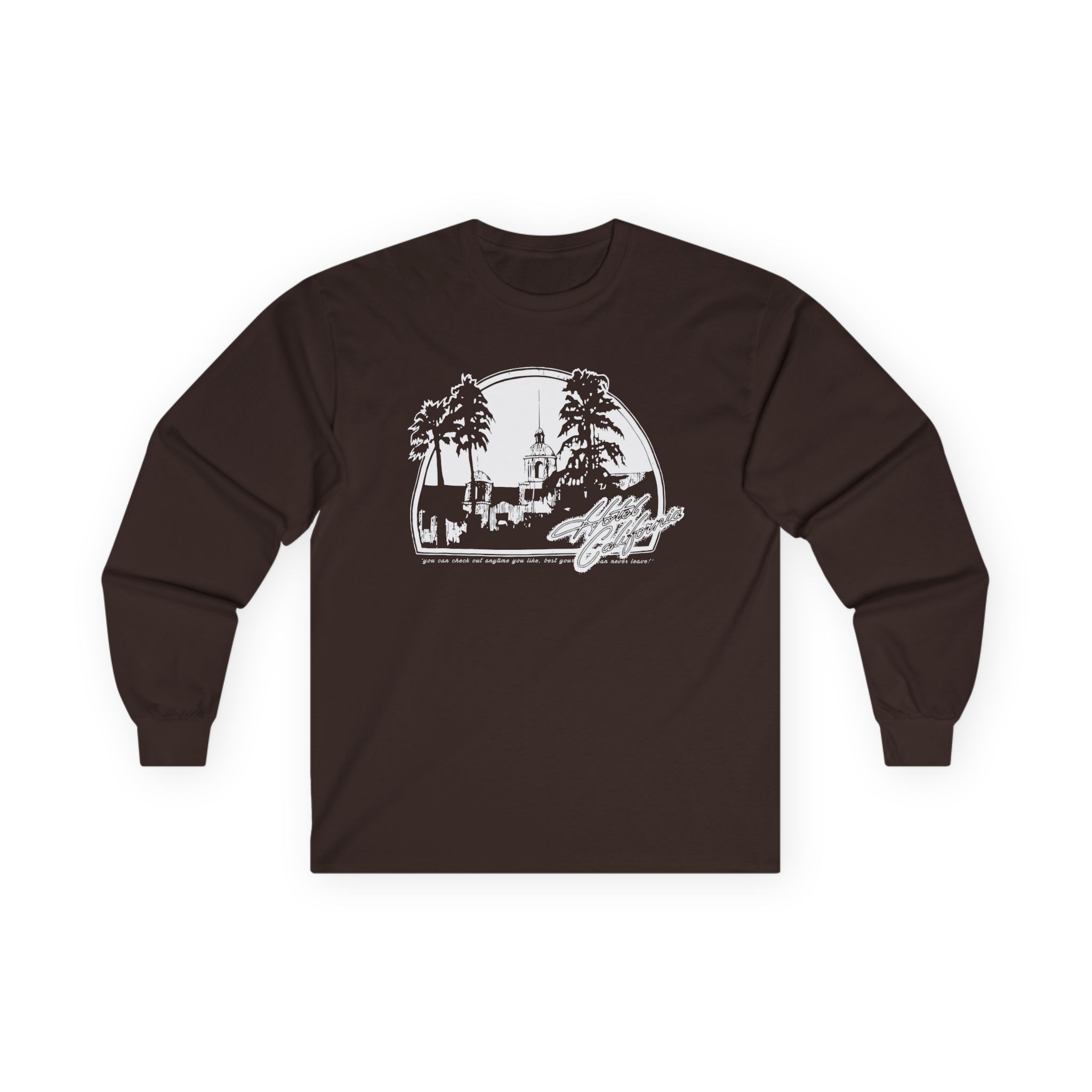 The Eagles Hotel California Unisex Ultra Cotton Long Sleeve Tee