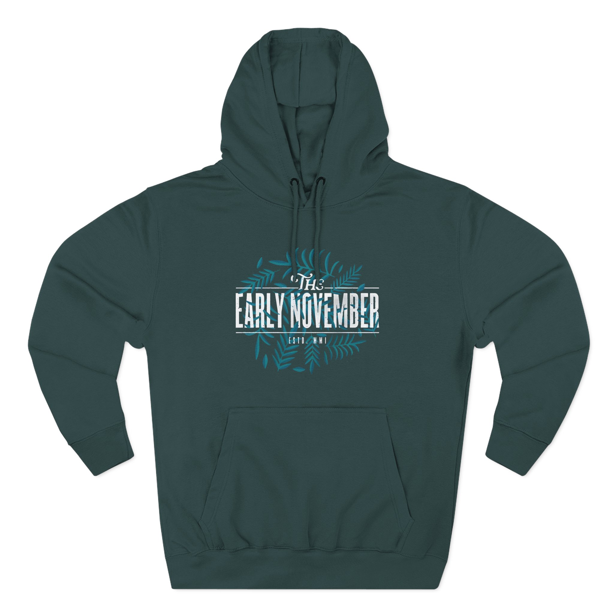 The Early November Leaves Three-Panel Fleece Hoodie