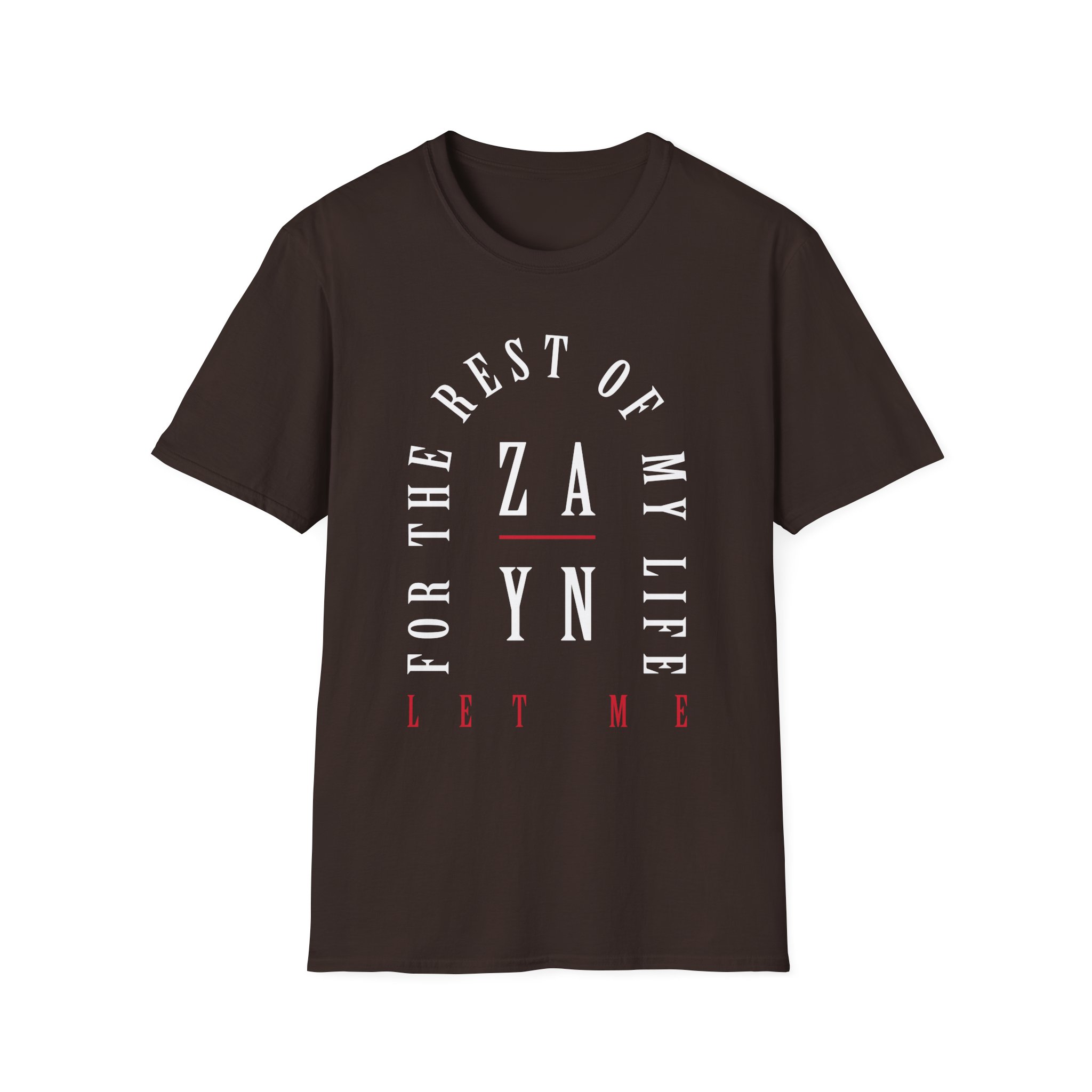 Zayn Malik Let Me Unisex Softstyle T-Shirt