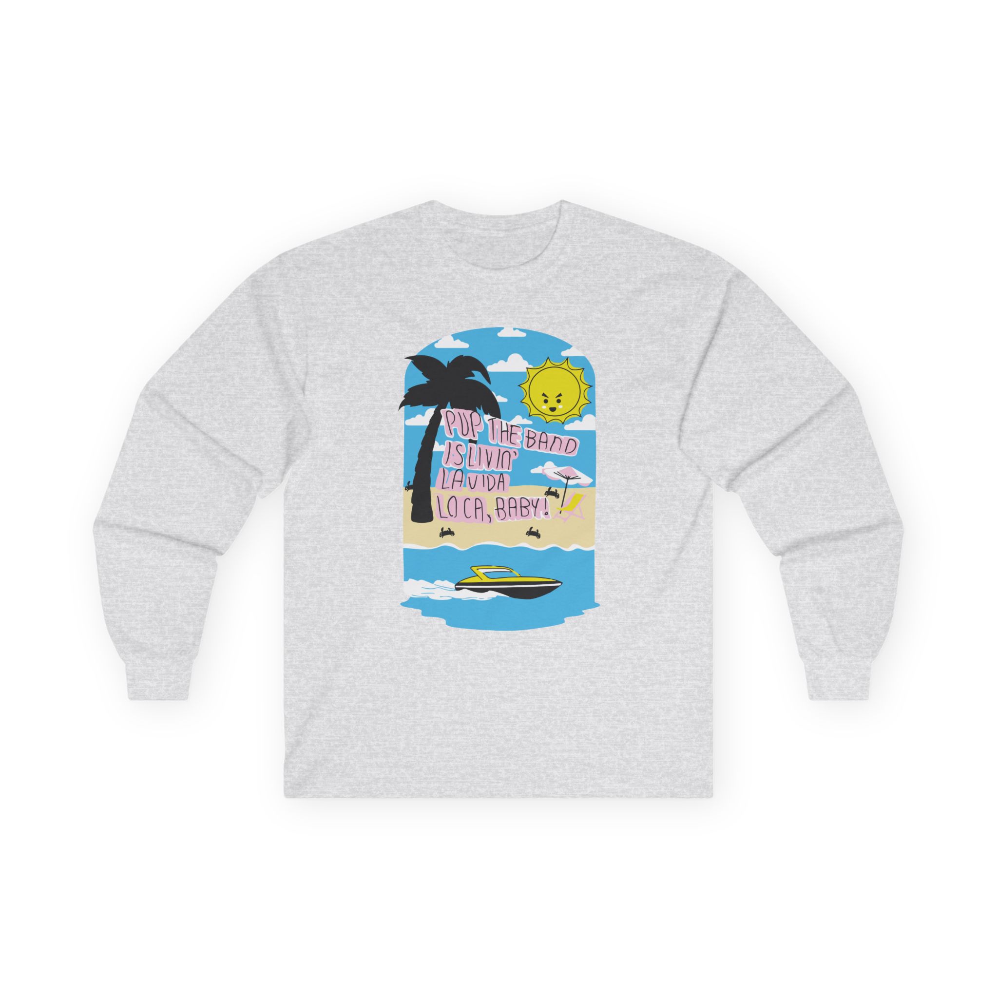 Pup La Vida Loca Unisex Ultra Cotton Long Sleeve Tee